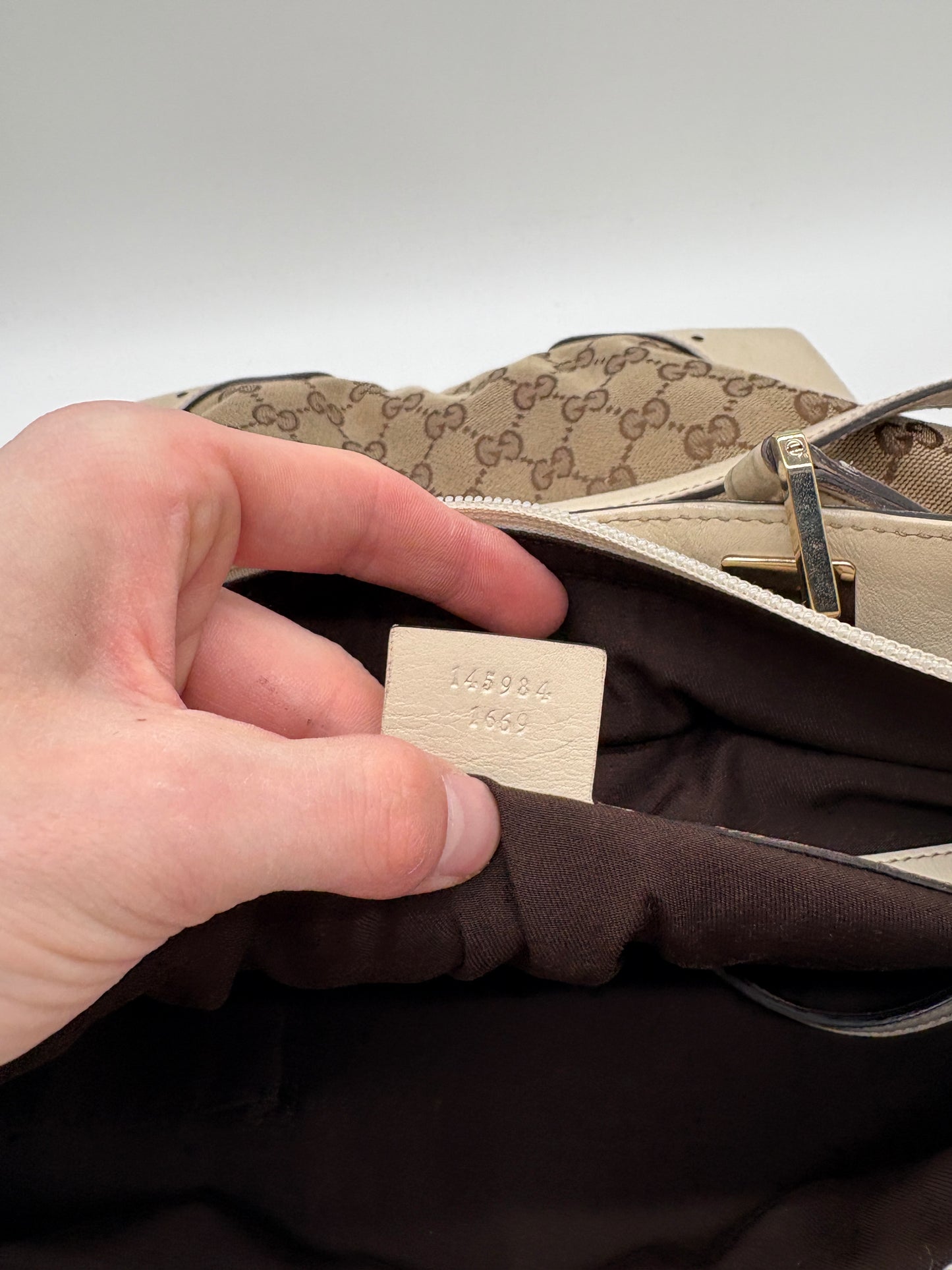 Gucci GG Canvas Guccissima Shoppingtasche