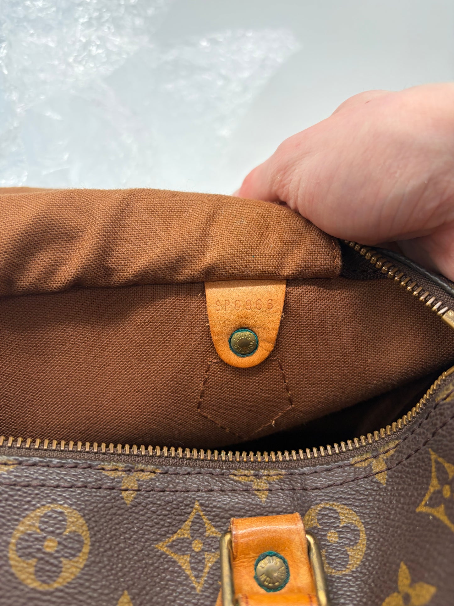 Louis Vuitton Speedy 30 Monogram Boston Handtasche