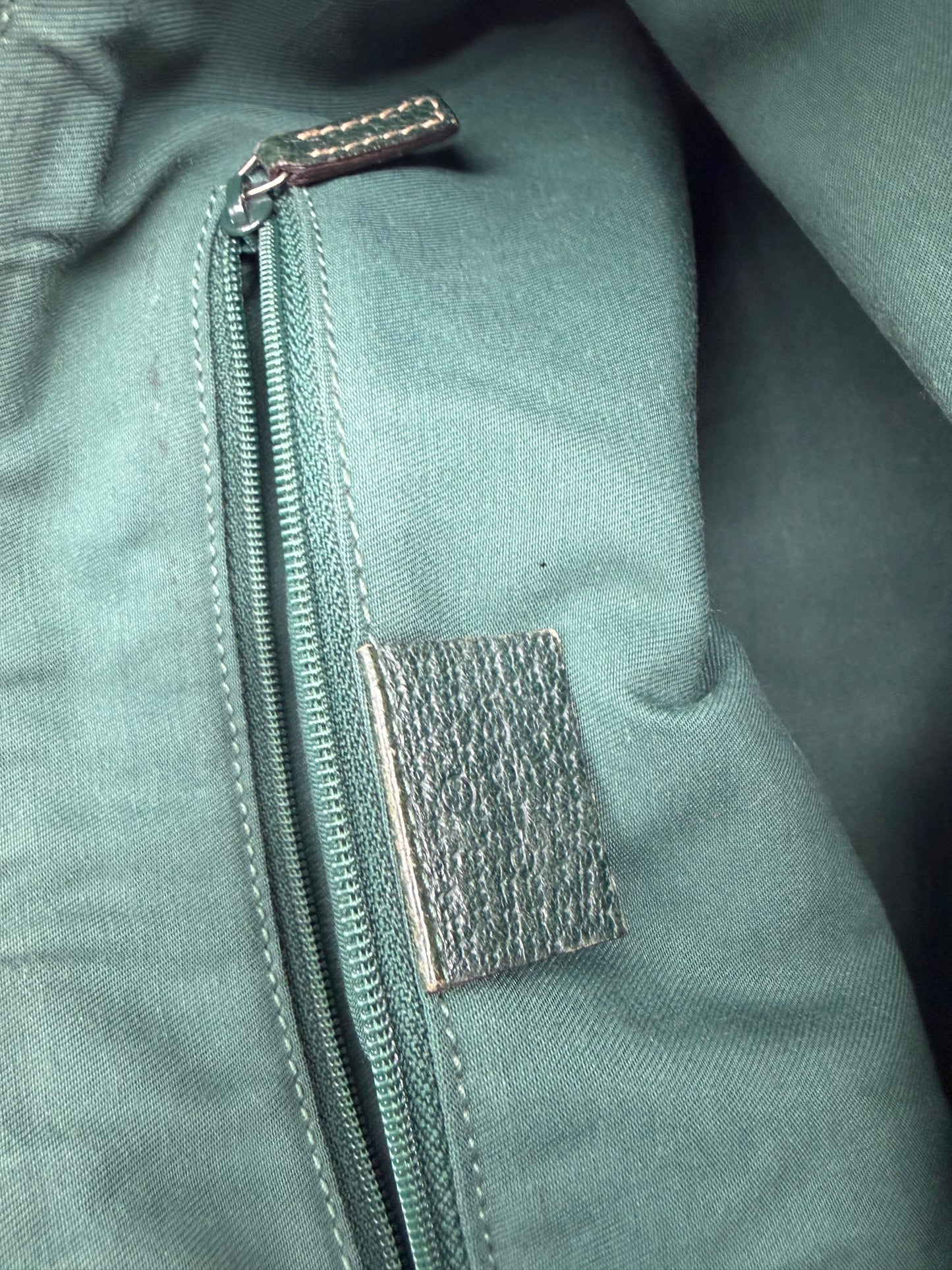 Gucci Sherry Line Handtasche grün beige