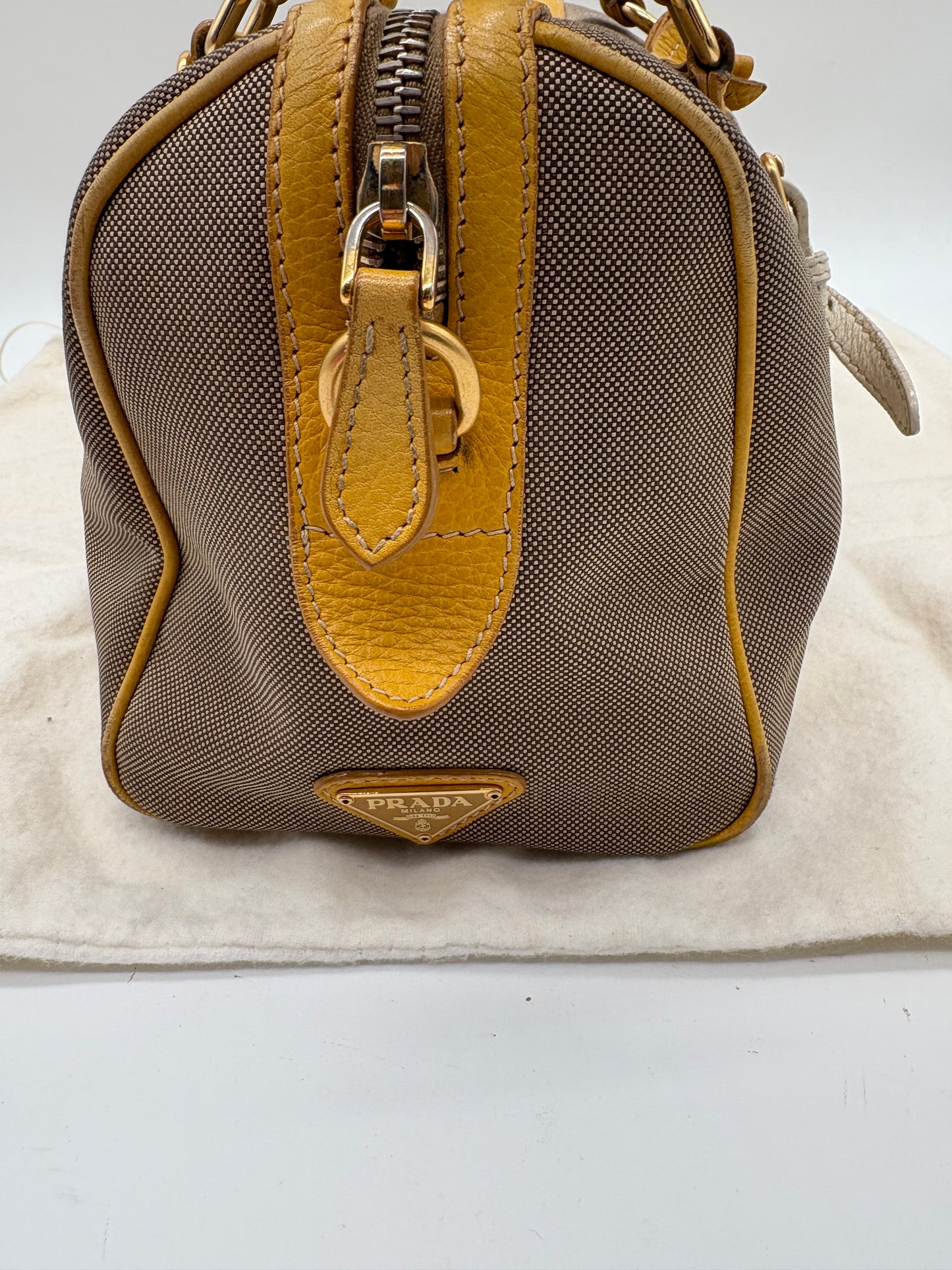 Prada mini Boston vintage Handtasche