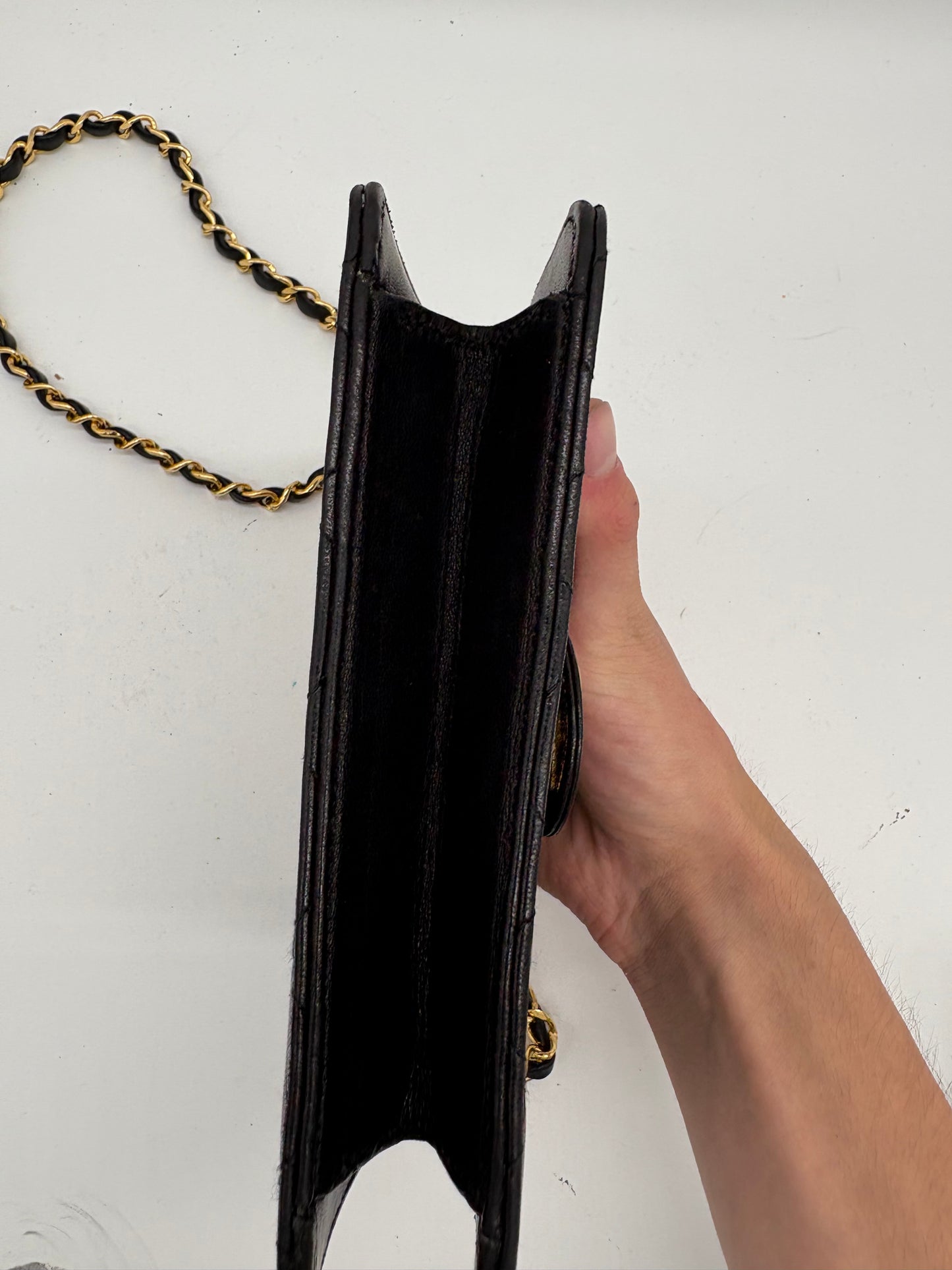 Chanel Matelassé Schultertasche | Lammleder | Golddetails | Kompakt & Elegant | Gebraucht – Guter Zustand