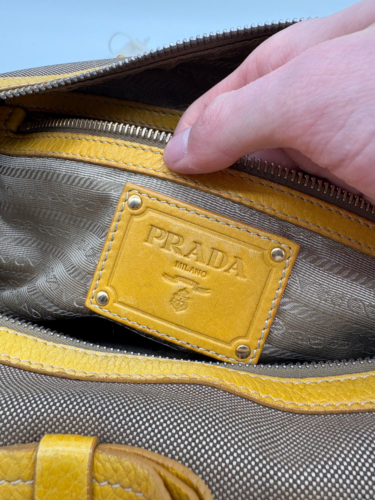 Prada mini Boston vintage Handtasche