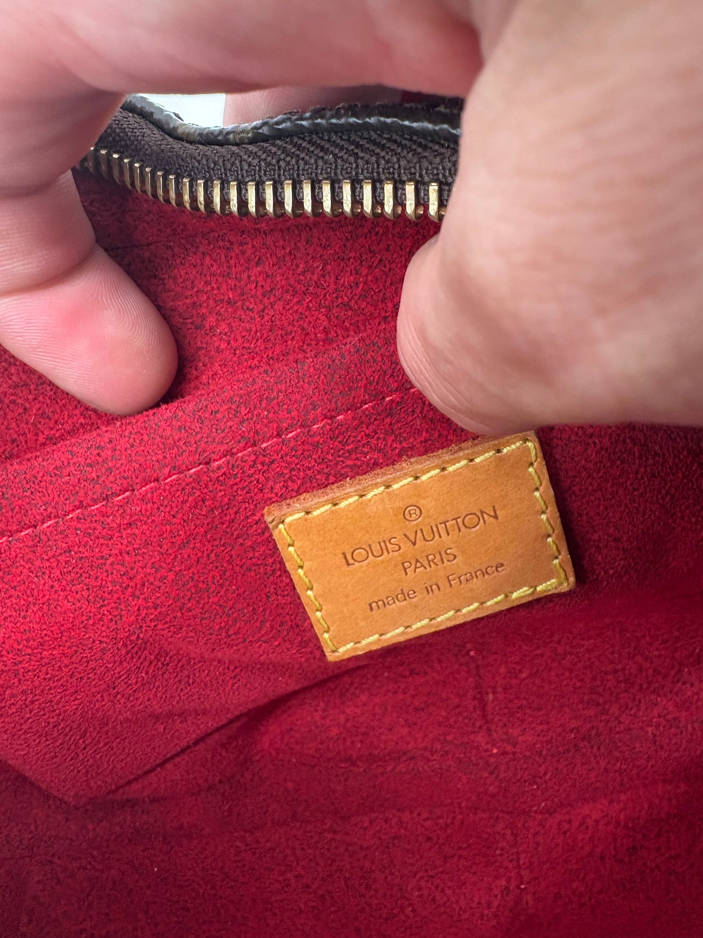 Louis Vuitton Croissant PM Schultertasche Monogram