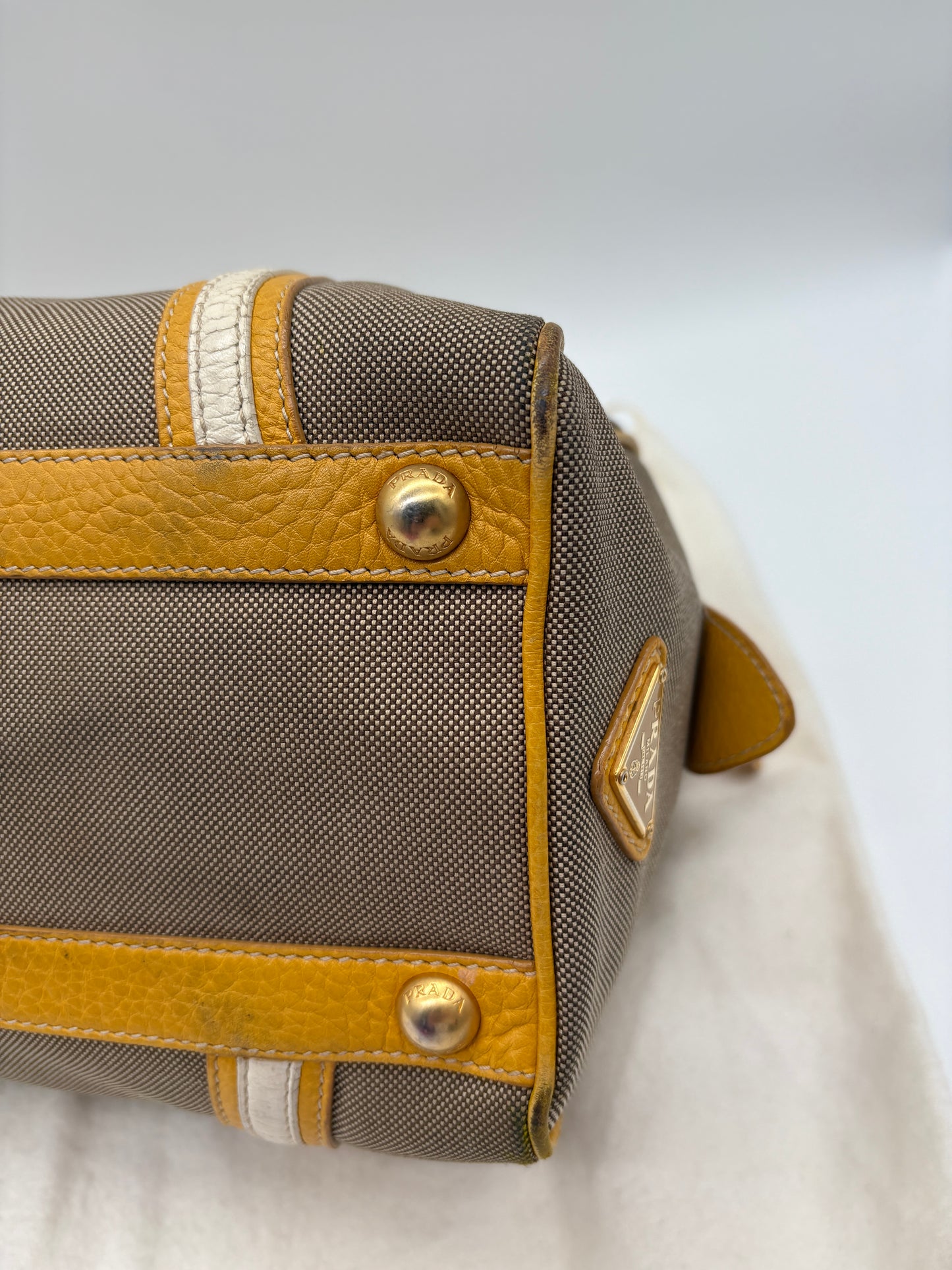 Prada mini Boston vintage Handtasche