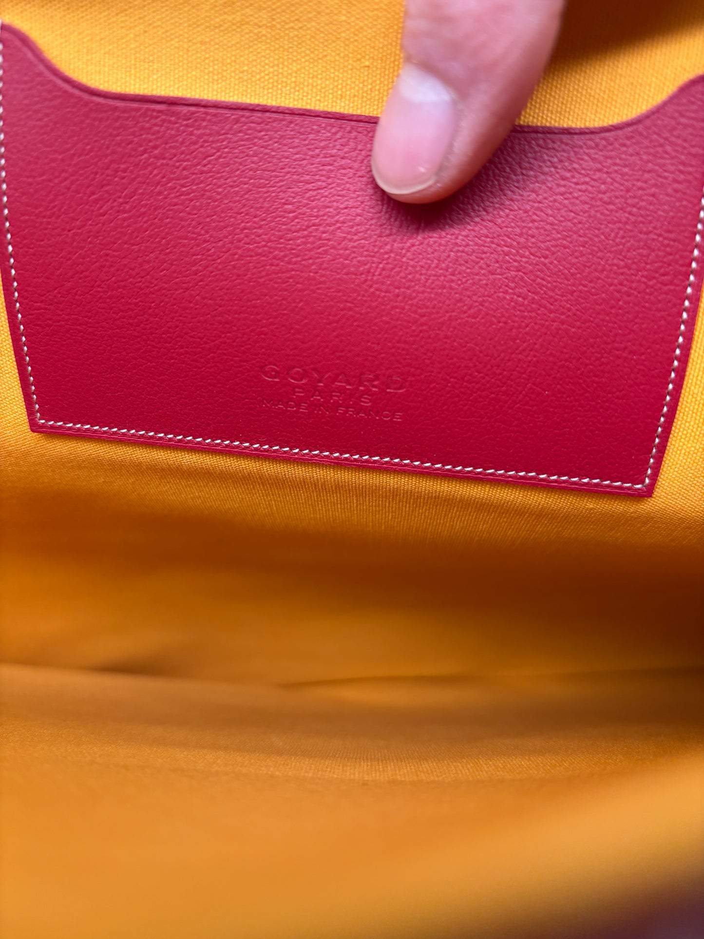 Goyard Senat GM Chocolat Special Edition Designer Clutch