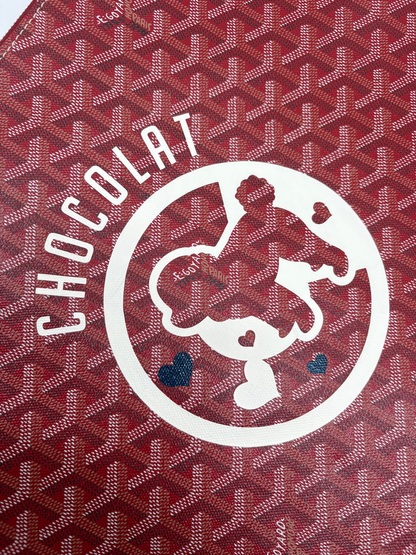 Goyard Senat GM Chocolat Special Edition Designer Clutch