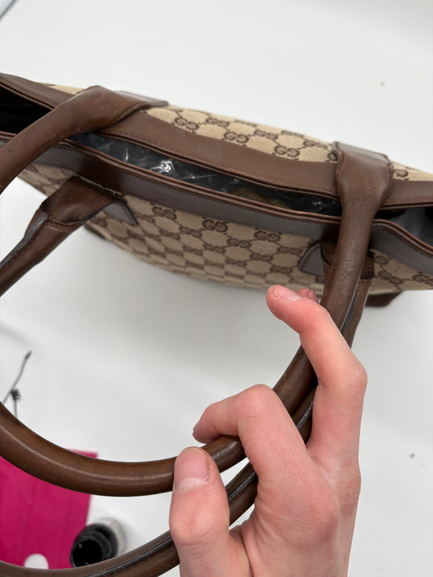 Gucci GG Canvas Handtasche Beige 002-1119
002113