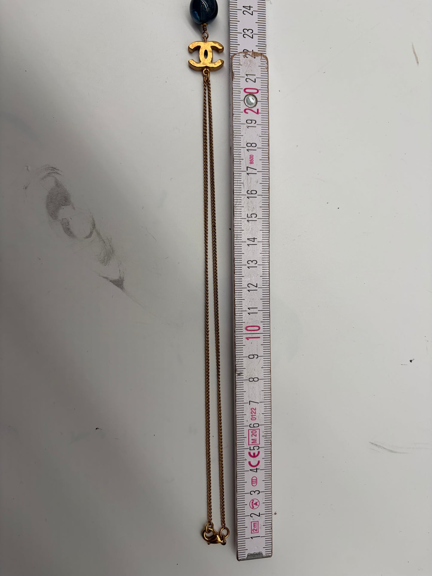 Chanel CC Logo Halskette Gold