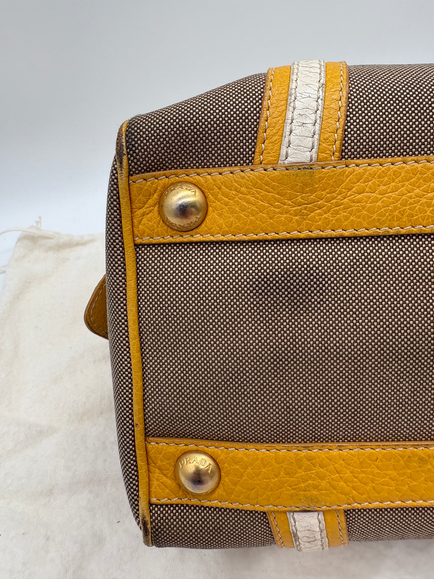 Prada mini Boston vintage Handtasche
