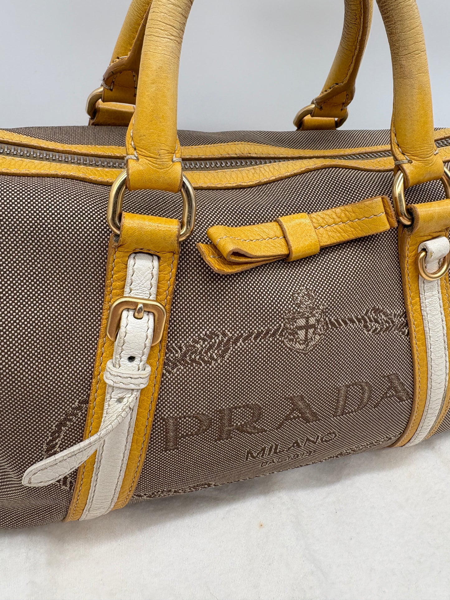 Prada mini Boston vintage Handtasche