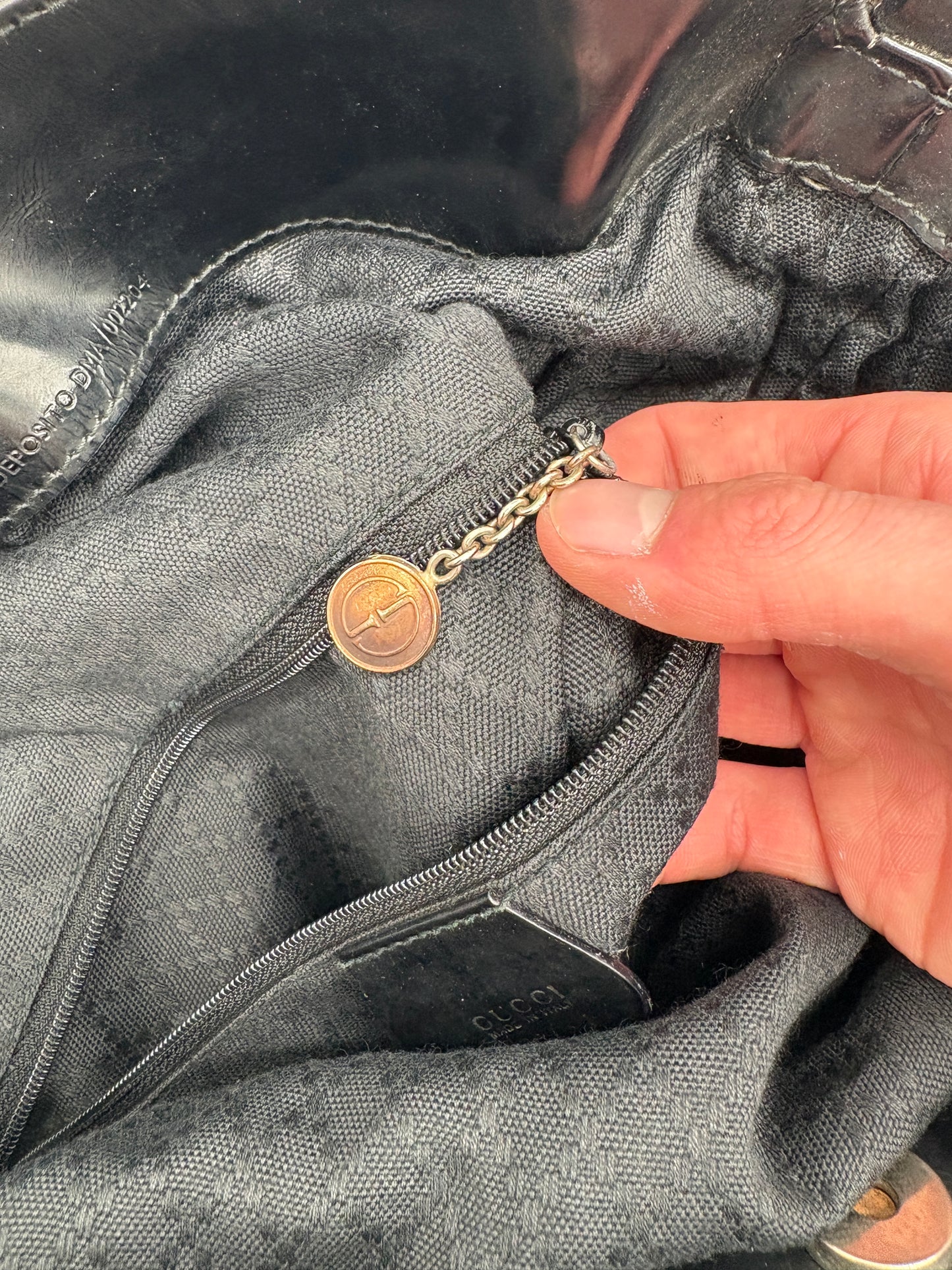 Gucci Bamboo Bambus Schultertasche