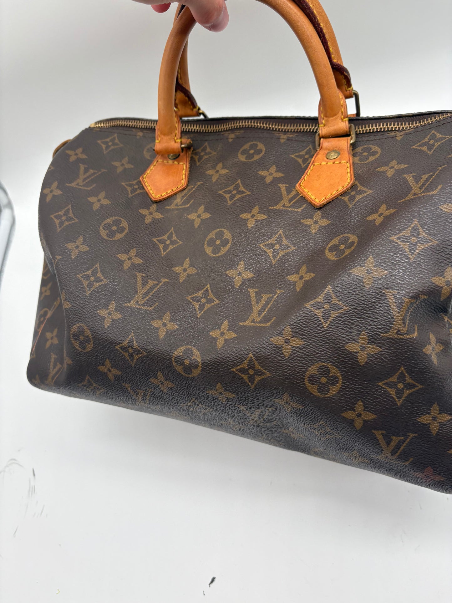 Louis Vuitton Speedy 30 Monogram Canvas Vintage Handtasche