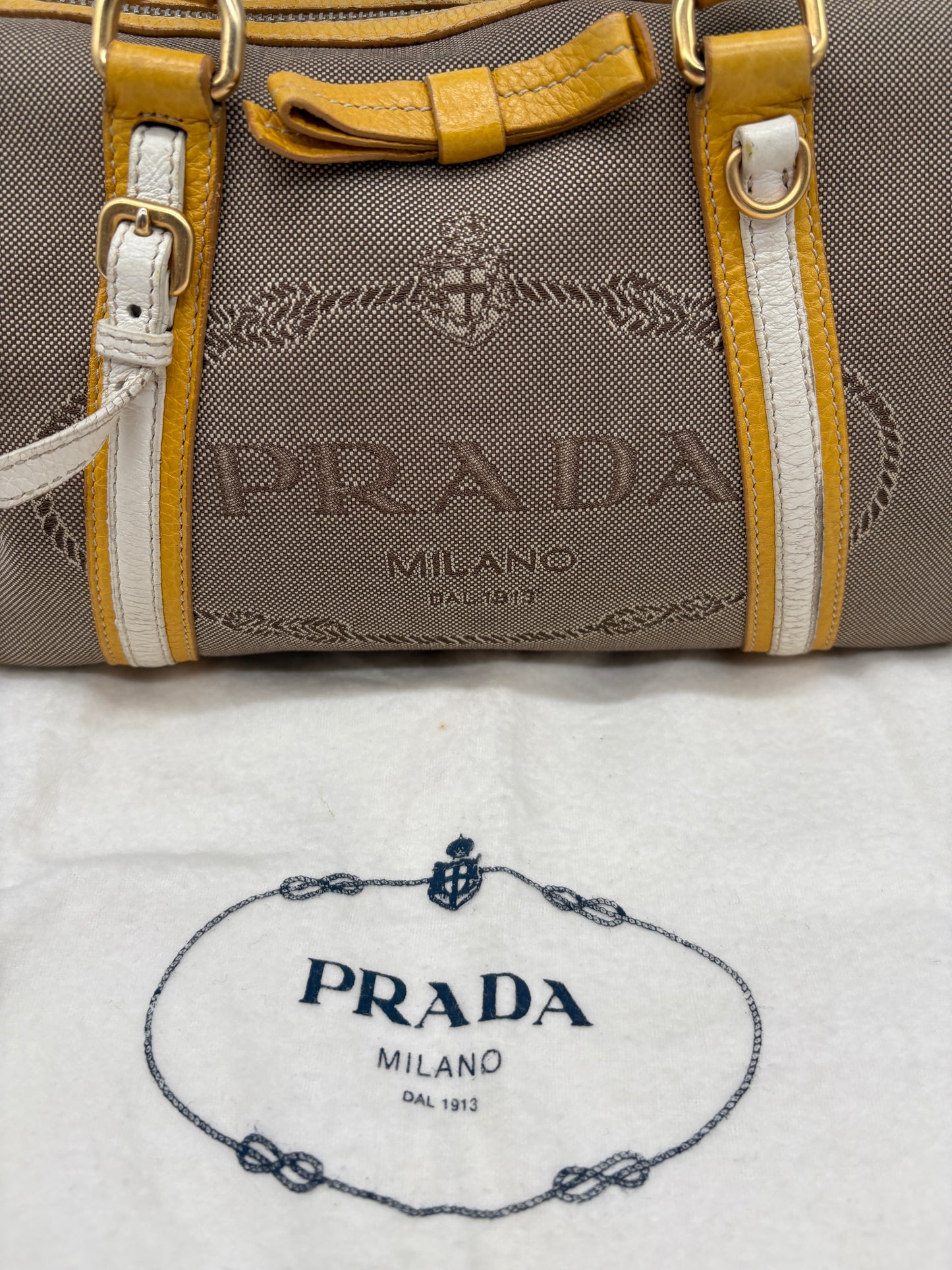 Prada mini Boston vintage Handtasche