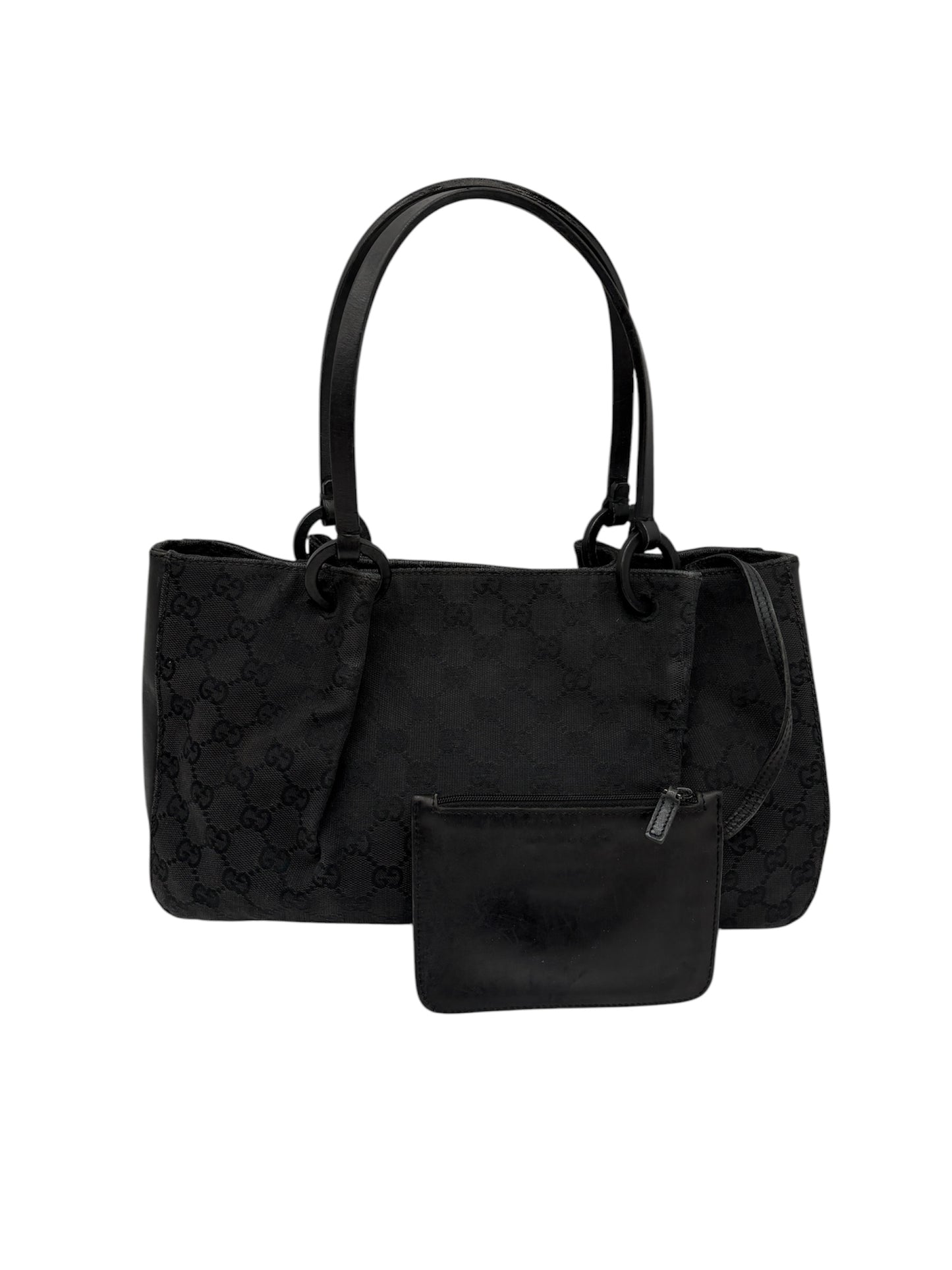 Gucci GG Monogram Canvas Handtasche Schwarz