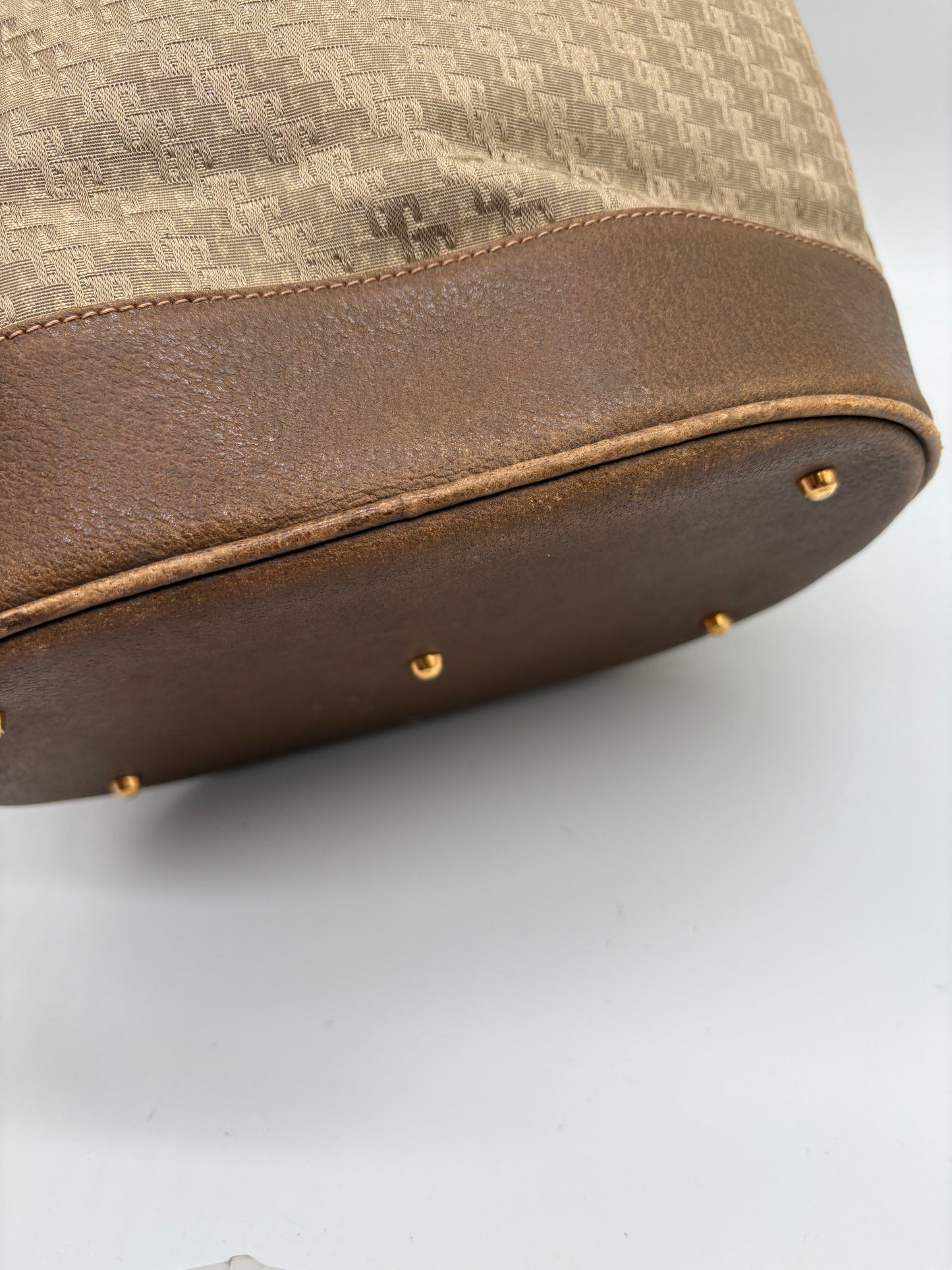 Gucci GG Canvas Web bucket bag Handtasche
Schulter Tasche
