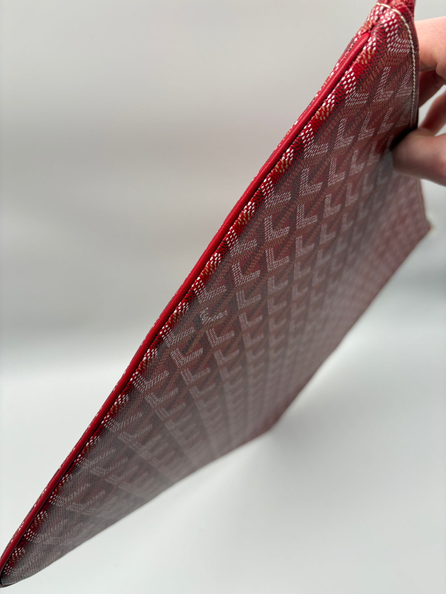 Goyard Senat GM Chocolat Special Edition Designer Clutch