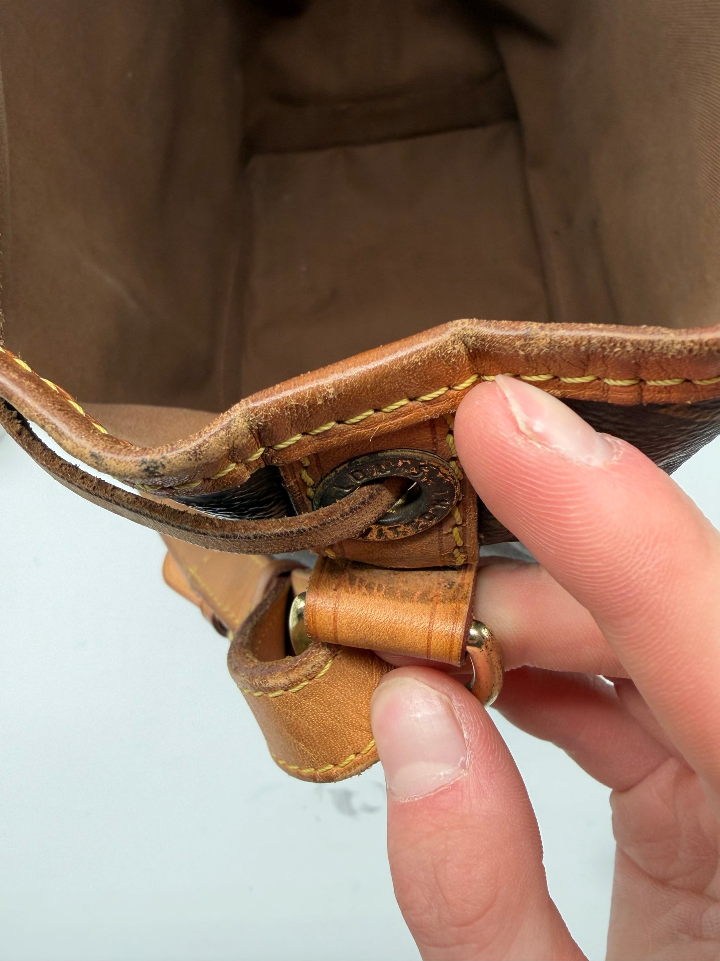 Louis Vuitton Noé Grande Monogram braun Bucketbag