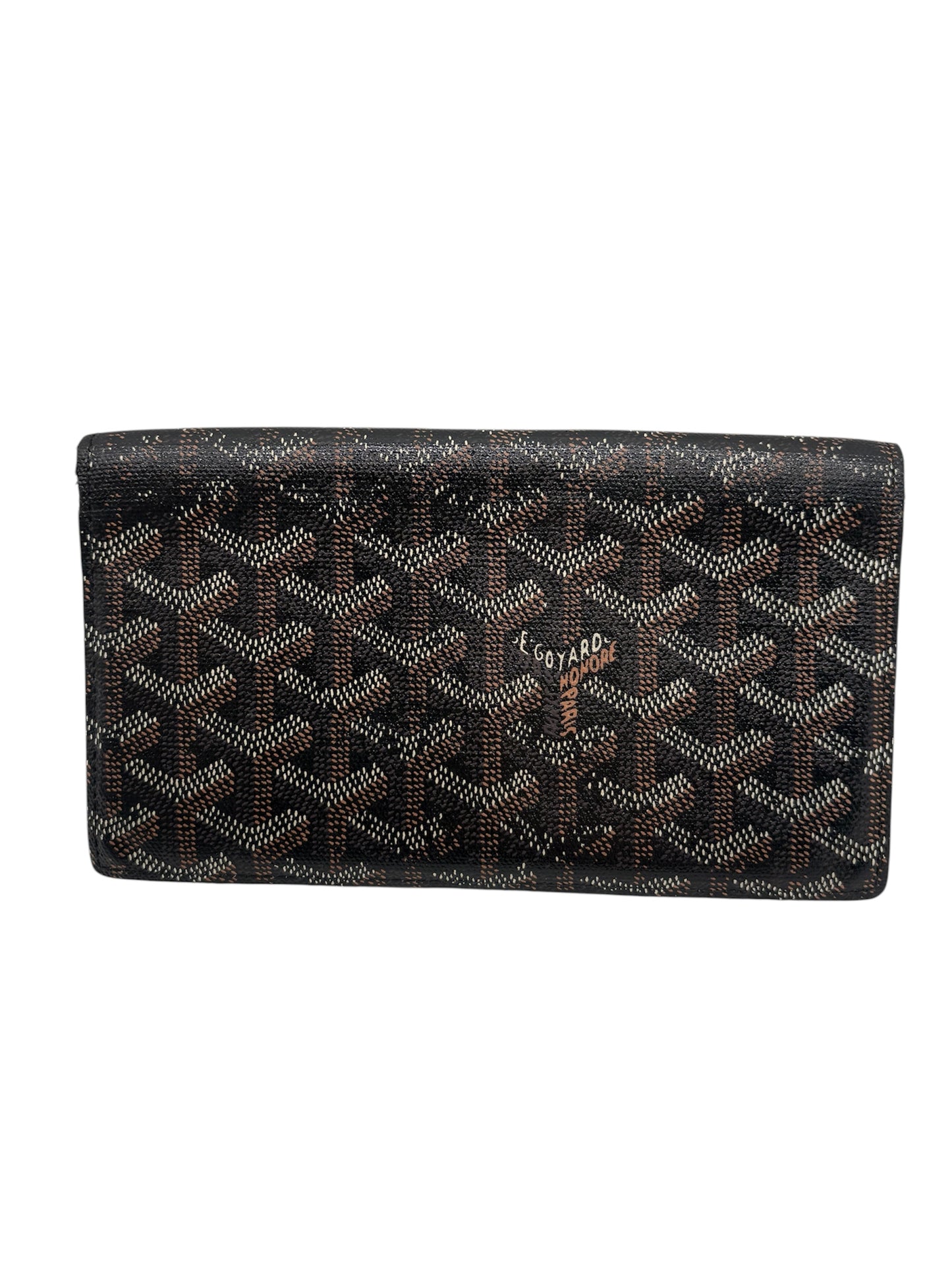 Goyard Paris Luxus Portmonee in schwarz
