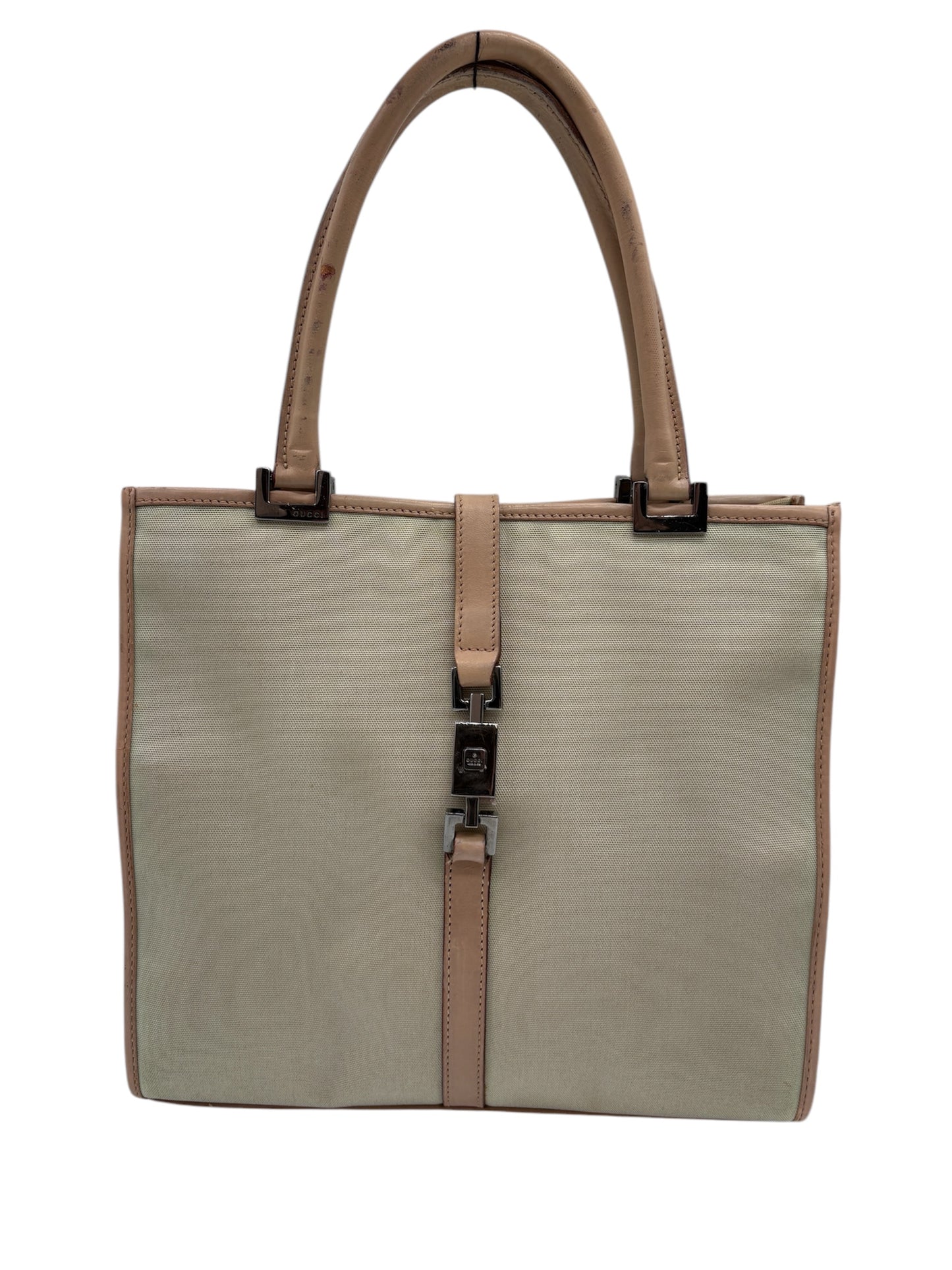 Gucci GG Jackie Handtasche aus Canvas