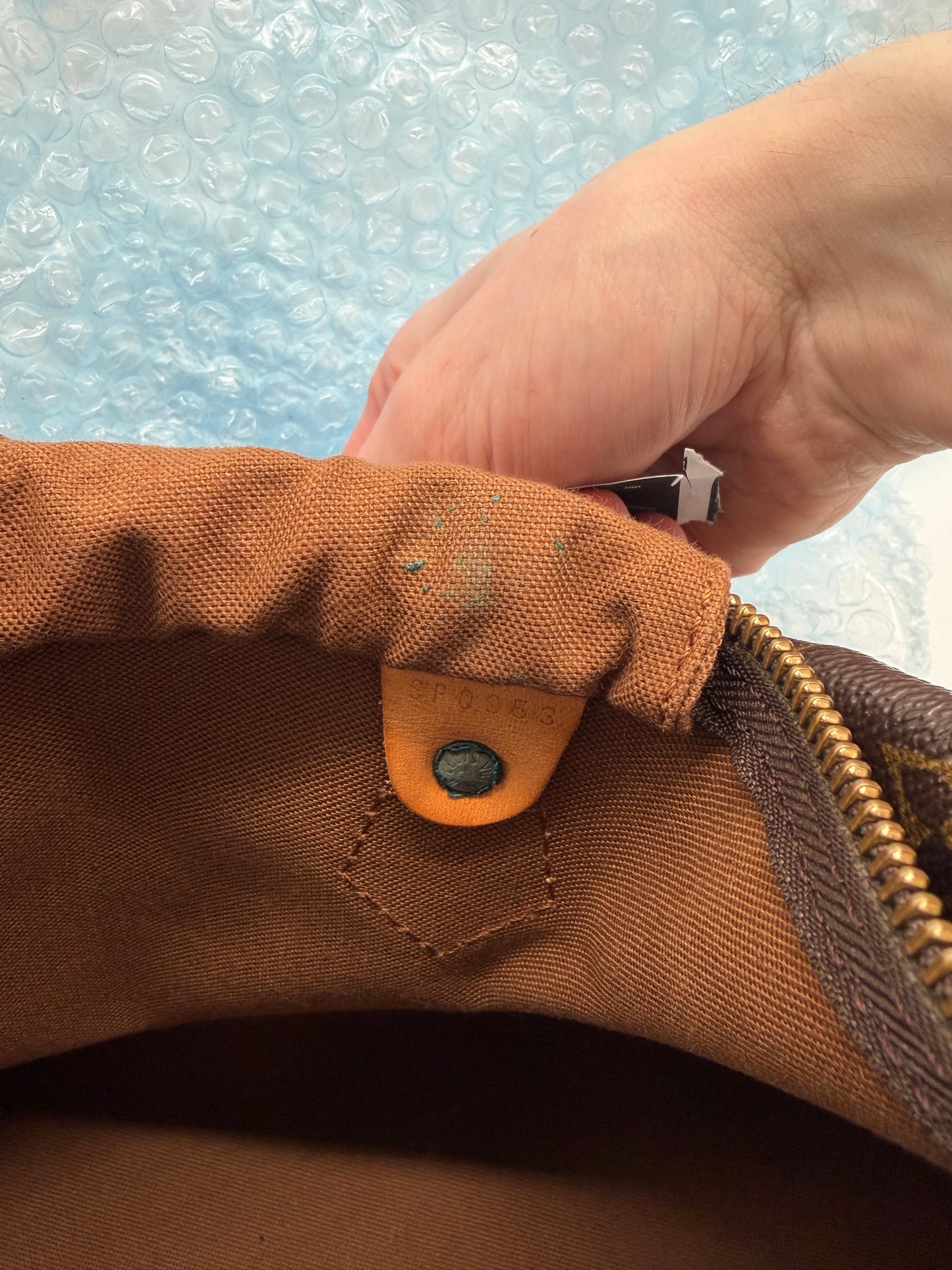 Louis Vuitton Monogram Speedy 35 Handtasche