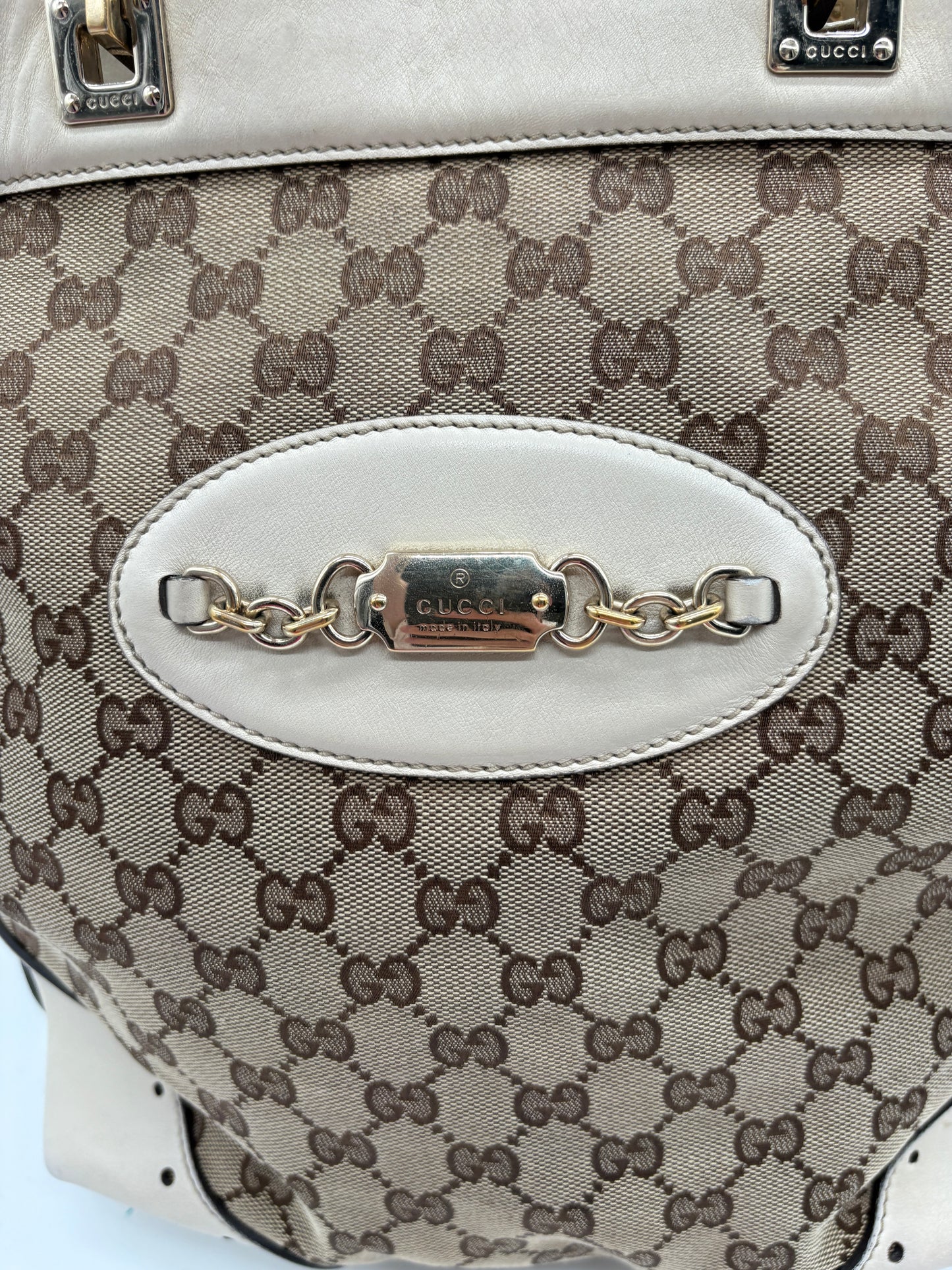 Gucci GG Canvas Guccissima Shoppingtasche