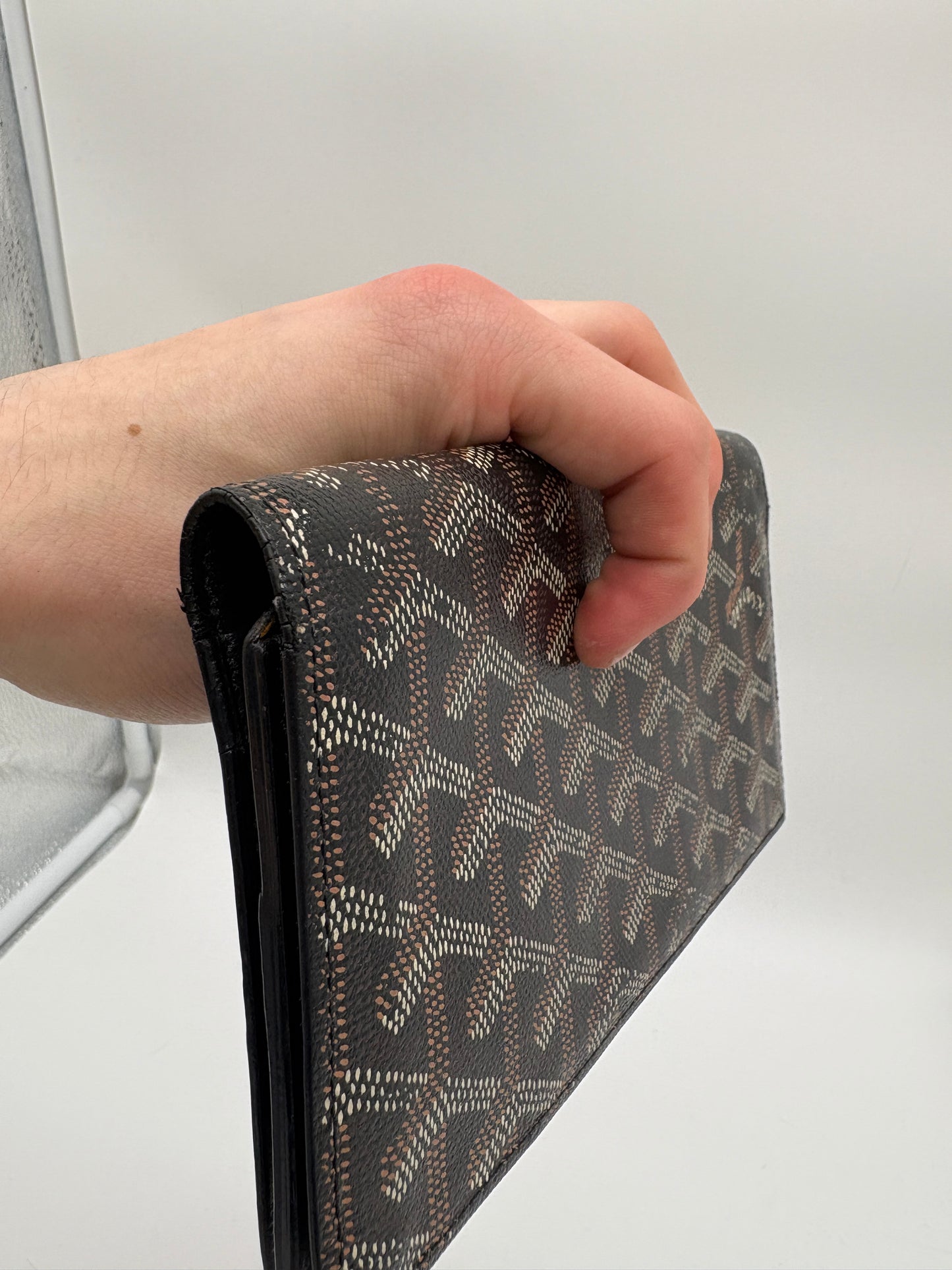 Goyard Paris Luxus Portmonee in schwarz