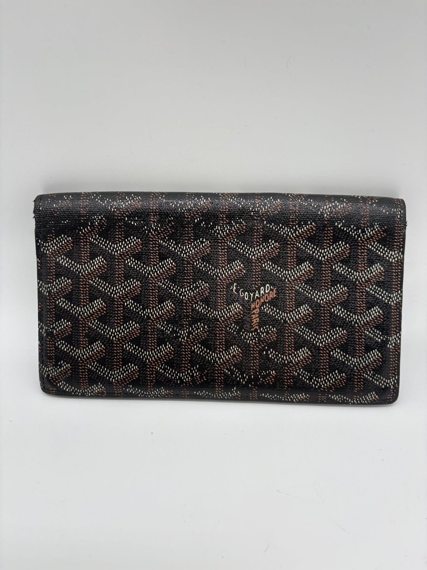 Goyard Paris Luxus Portmonee in schwarz