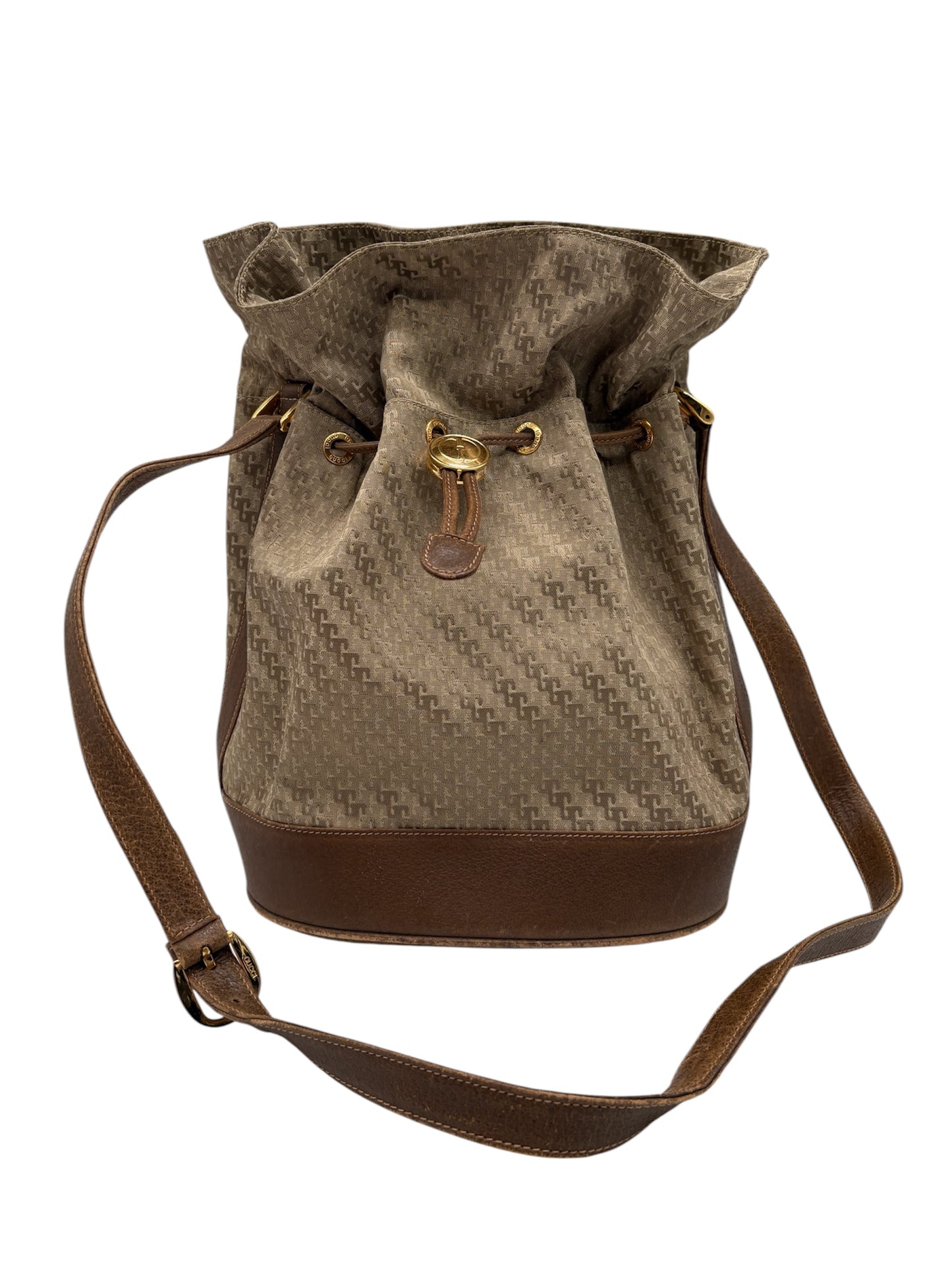 Gucci GG Canvas Web bucket bag Handtasche
Schulter Tasche