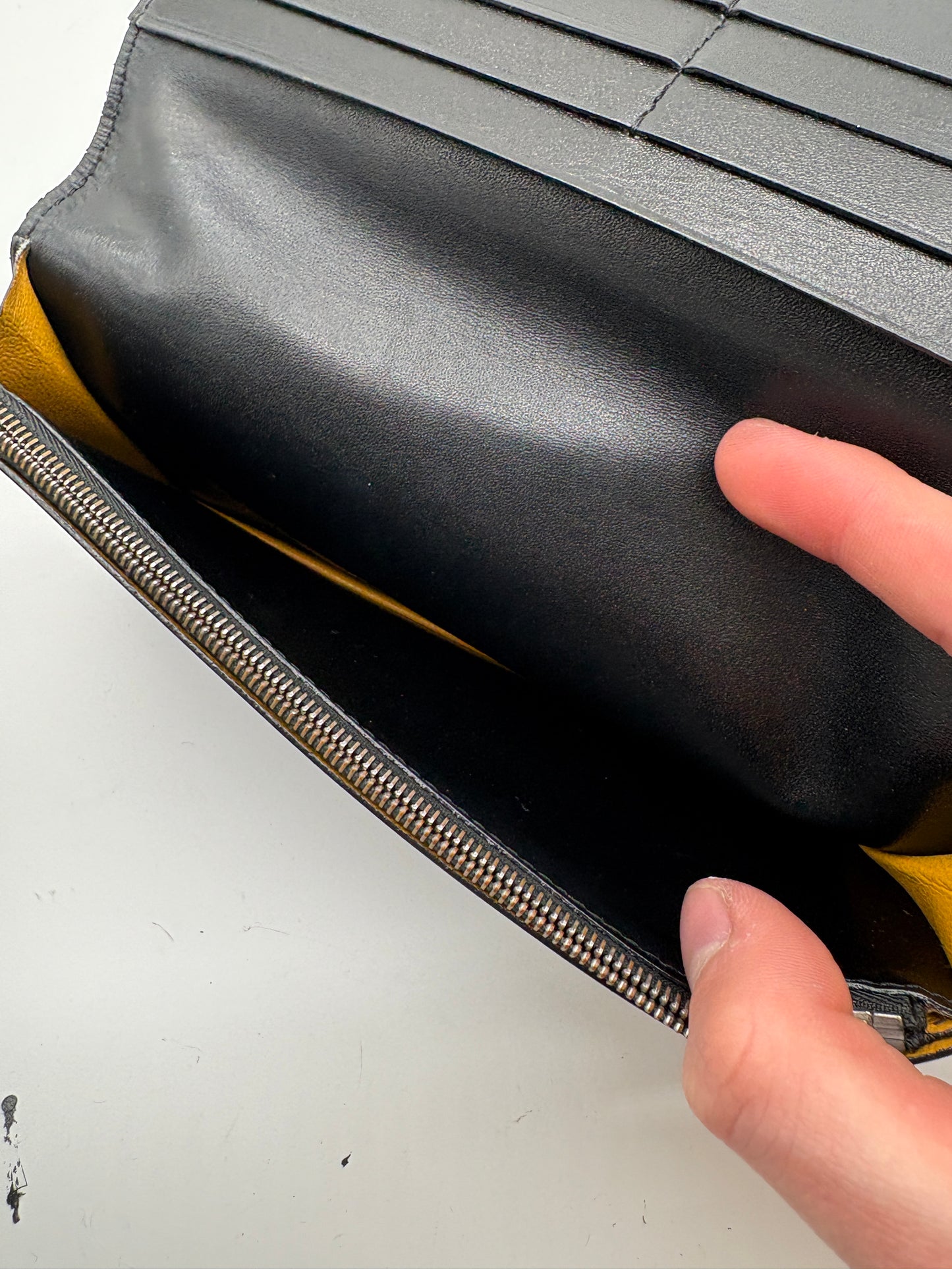 Goyard Paris Luxus Portmonee in schwarz