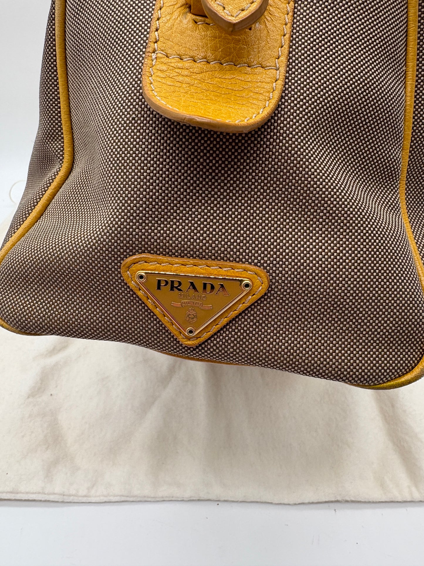Prada mini Boston vintage Handtasche