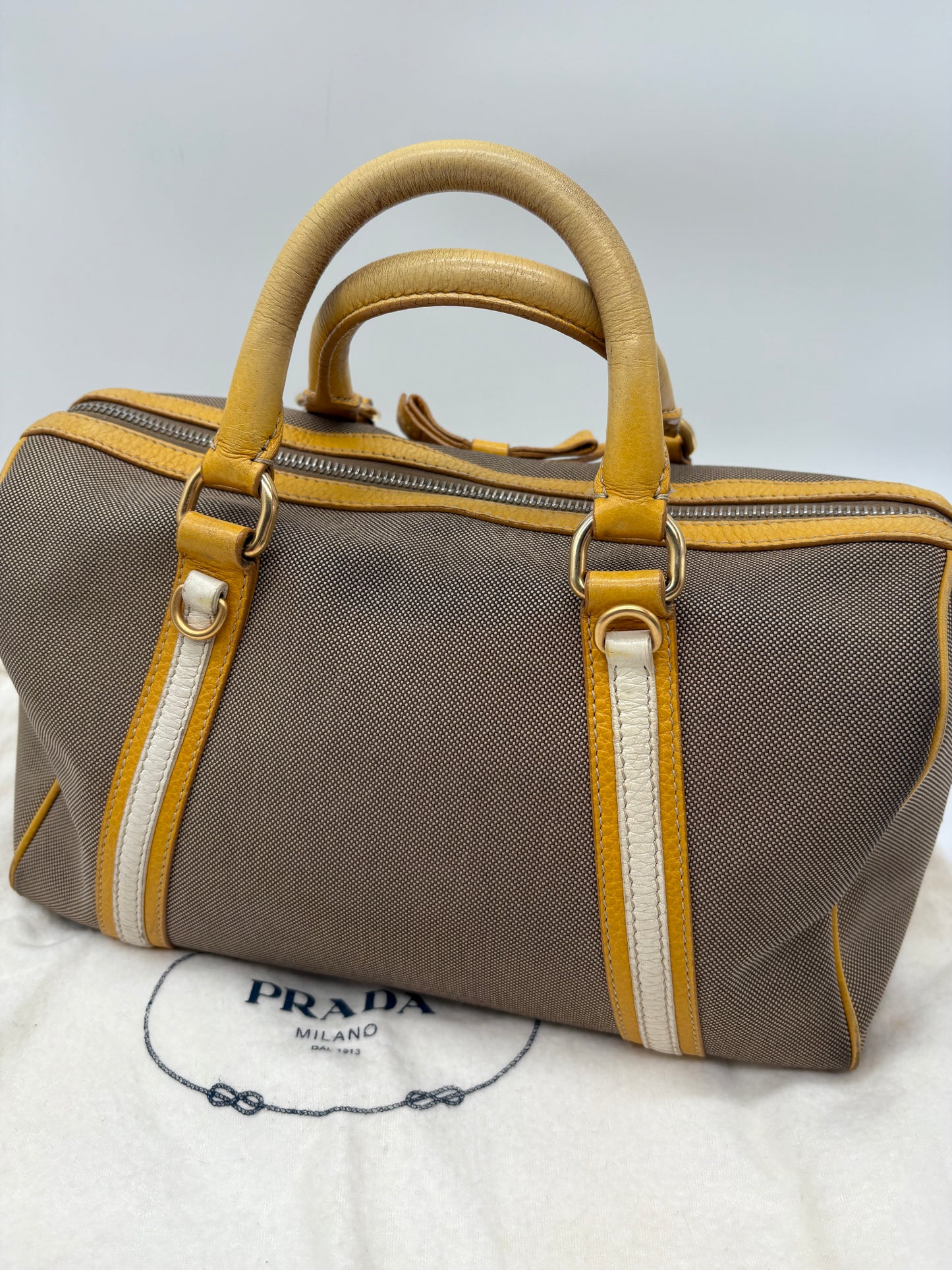 Prada mini Boston vintage Handtasche