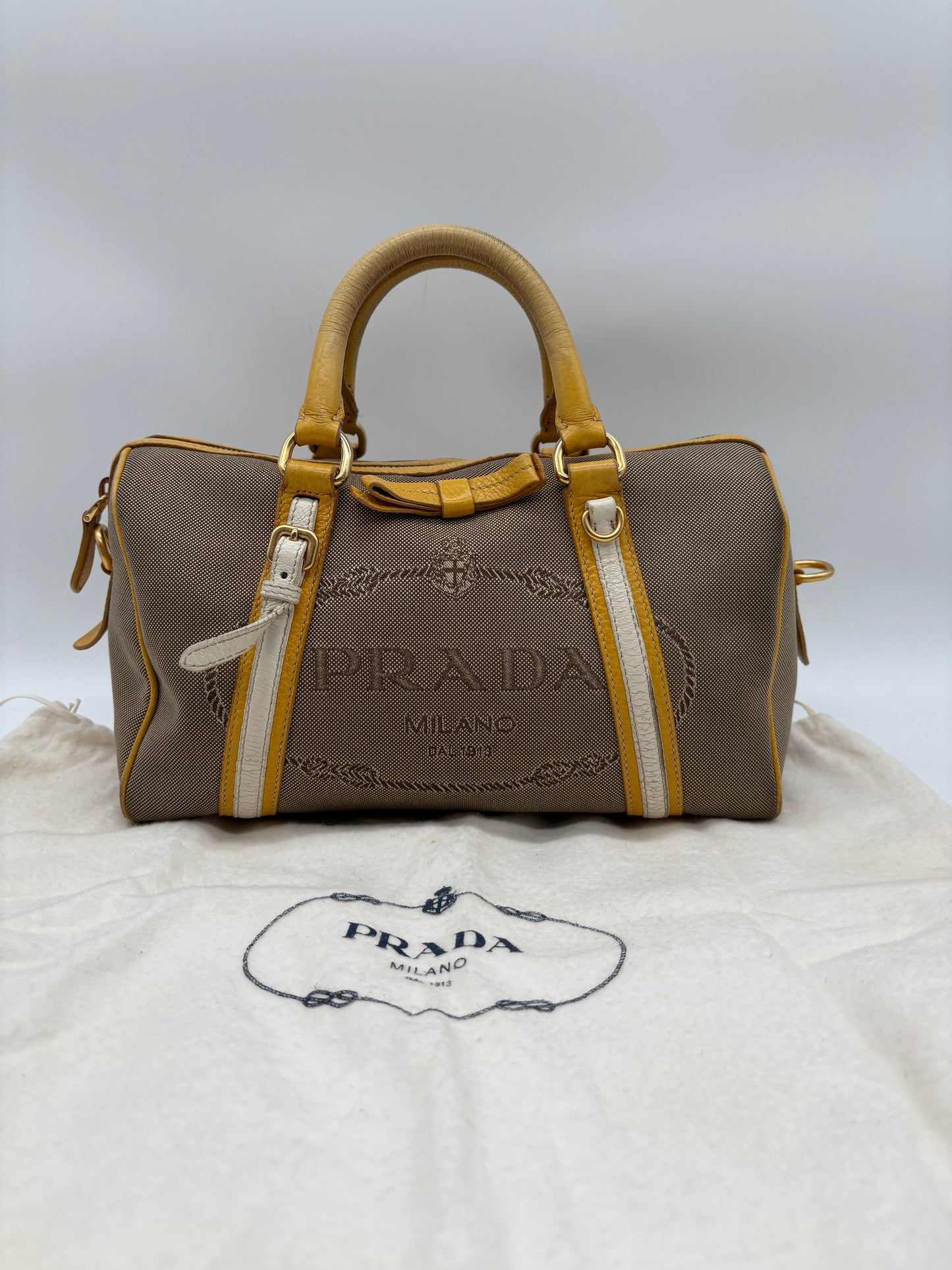 Prada mini Boston vintage Handtasche