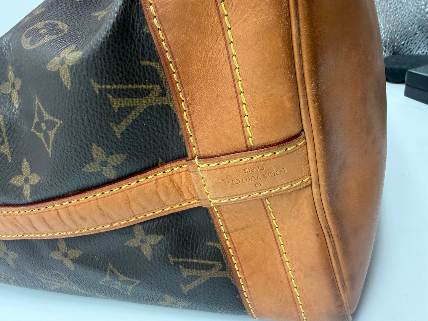 Louis Vuitton Noé Grande Monogram braun Bucketbag