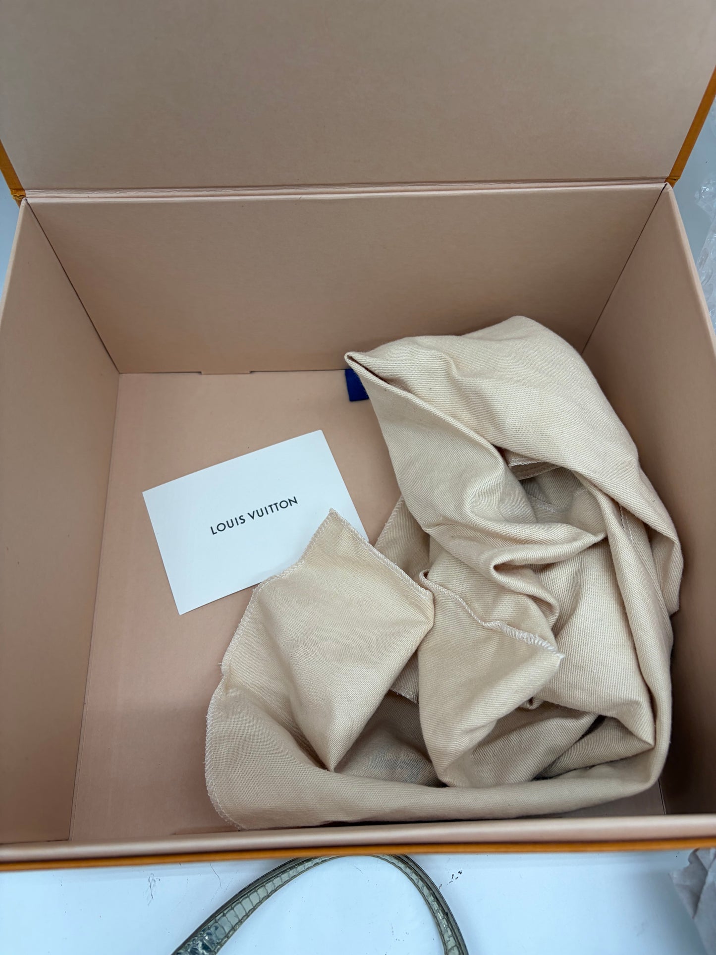 Louis Vuitton Miroir Papillon Handtasche Silber