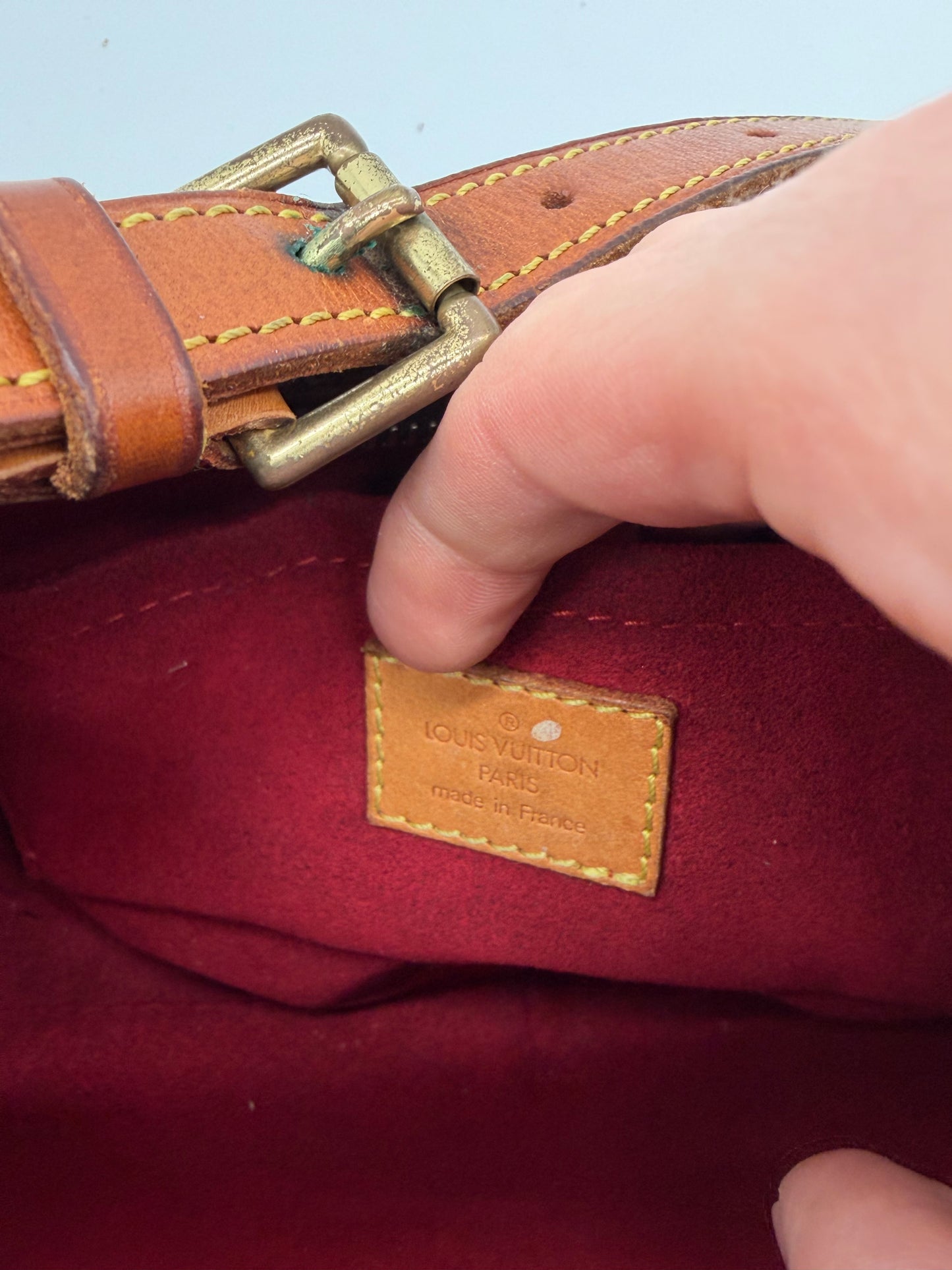 Louis Vuitton Monogram Canvas Croissant PM Handtasche