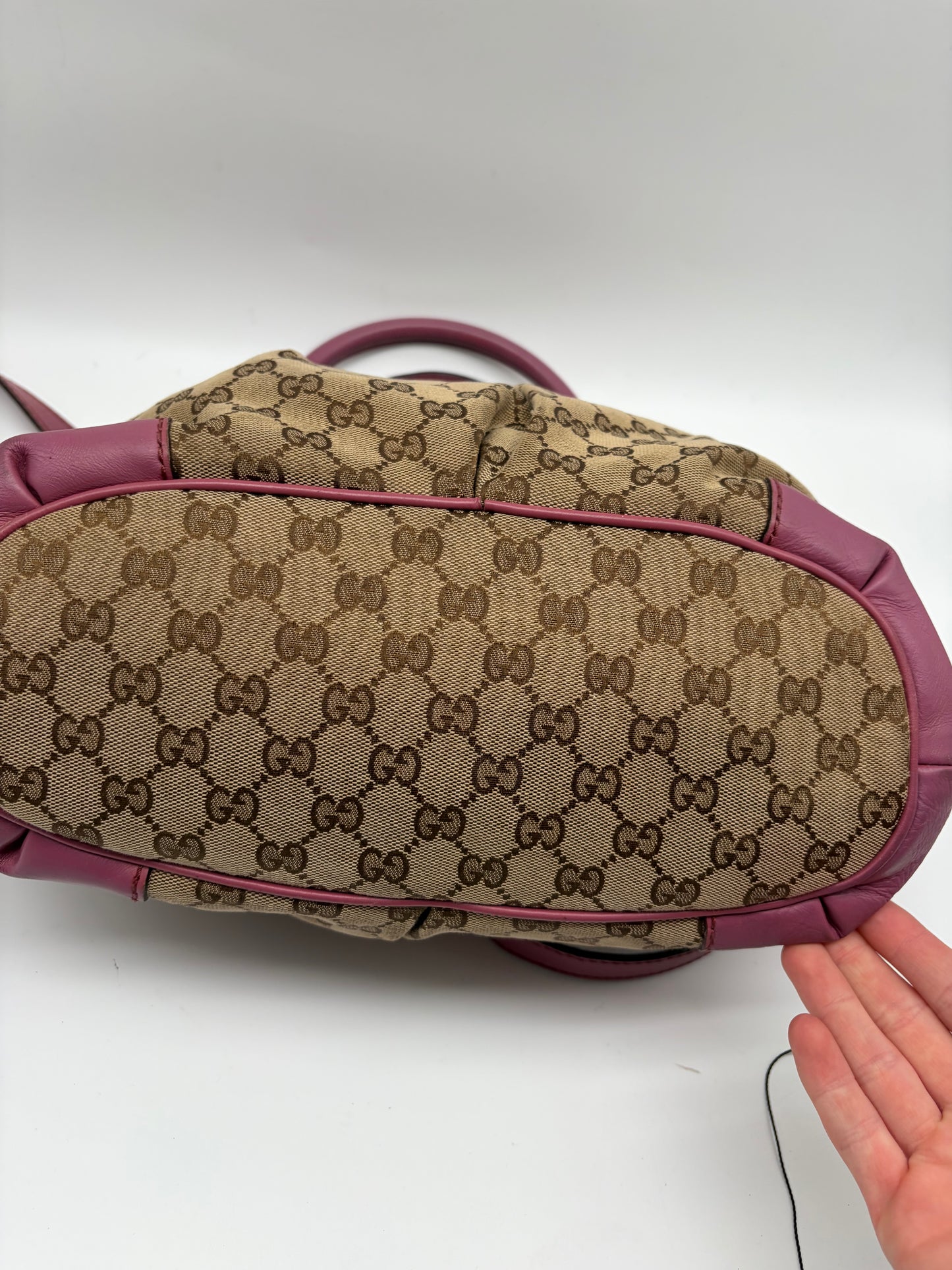 Gucci Sukey Tote GG Canvas Vintage – Rosa/Beige