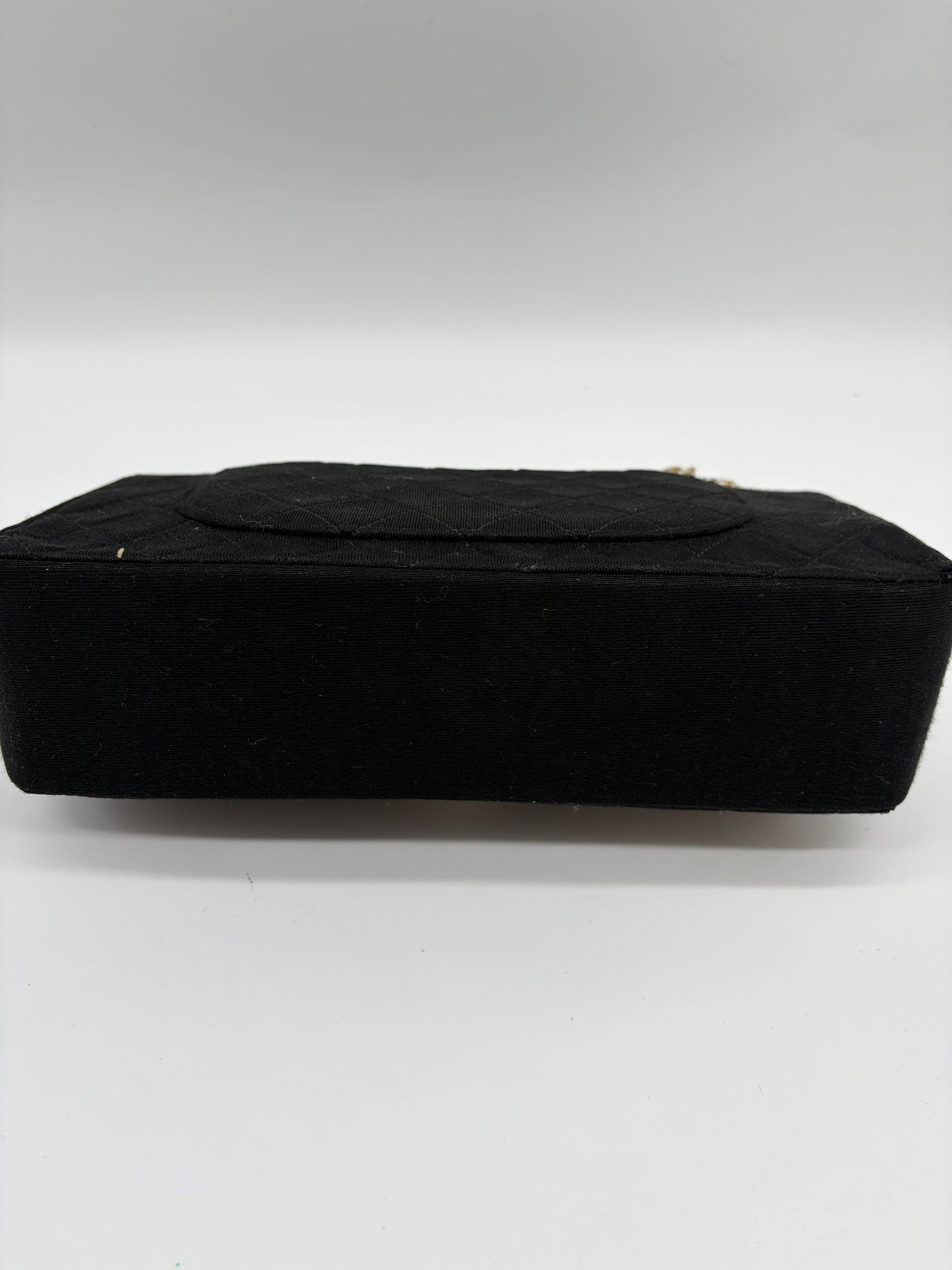 Chanel Timeless Double Flap Jersey Schultertasche