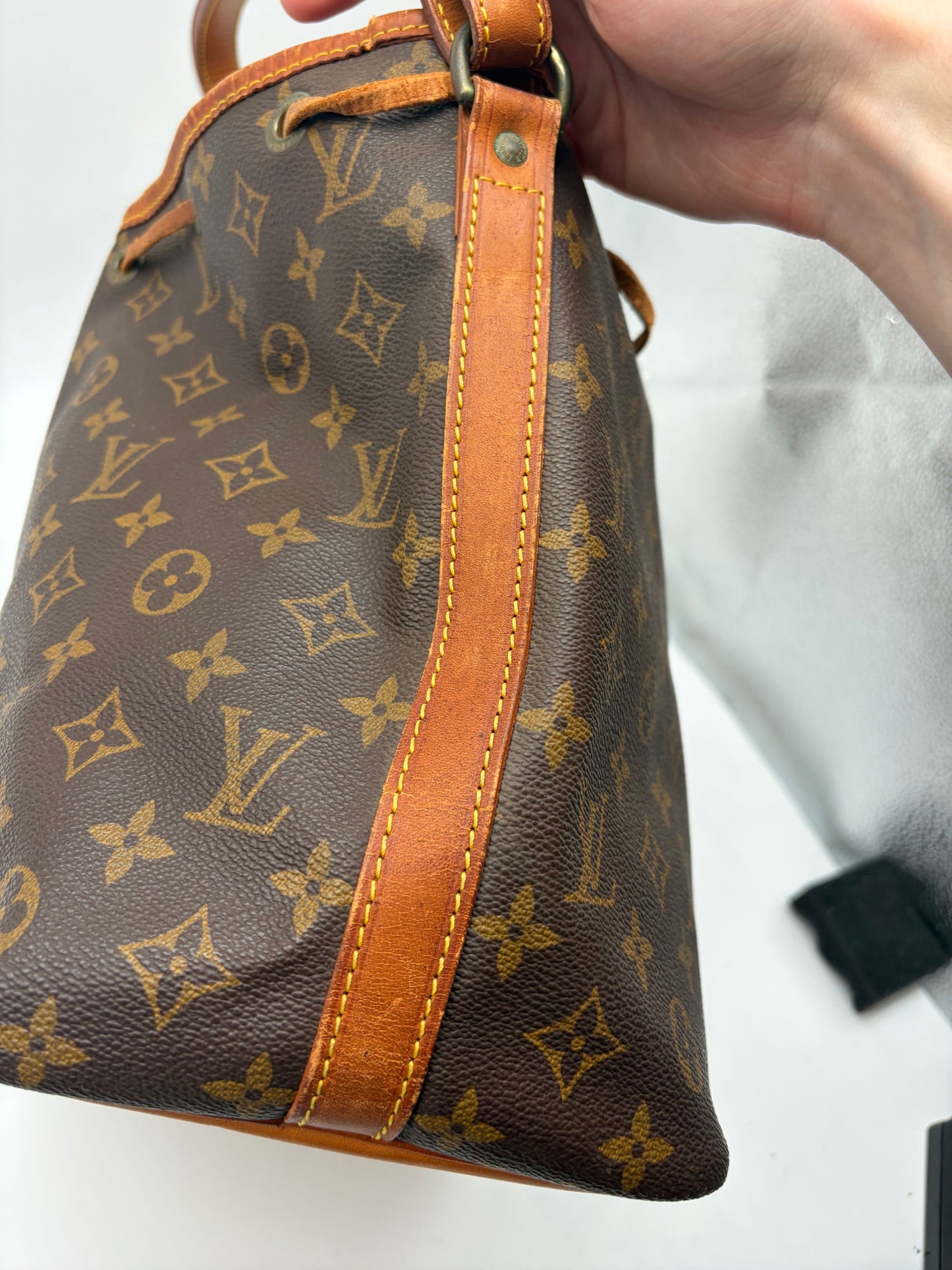 Louis Vuitton Petit Noé Monogram Canvas Bucket Bag