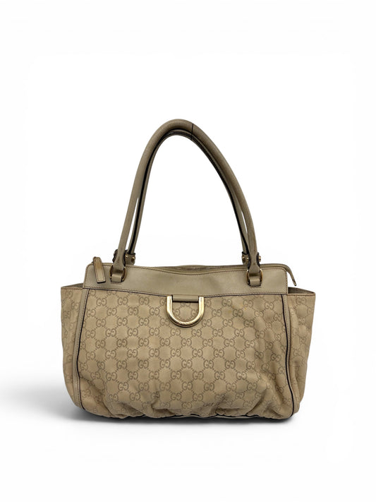 Gucci Abbey D-Ring Tote Leder Shopper
