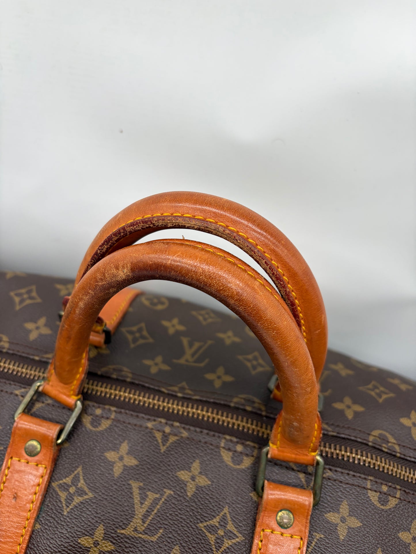Louis Vuitton Keepall 50 Bandoulière Boston Bag Reisetasche