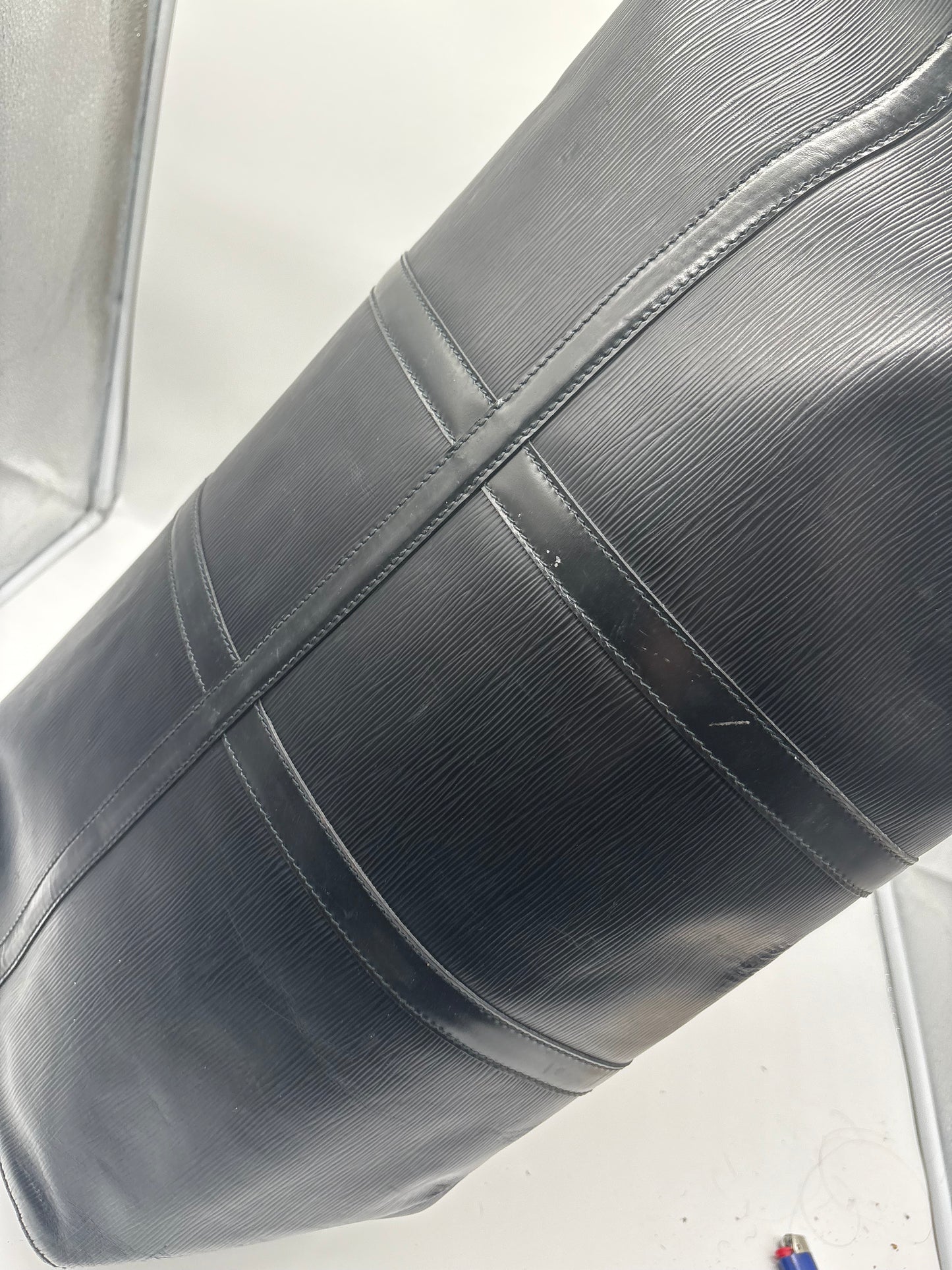 Louis Vuitton Epi Leder Keepall 60 Reisetasche Weekender