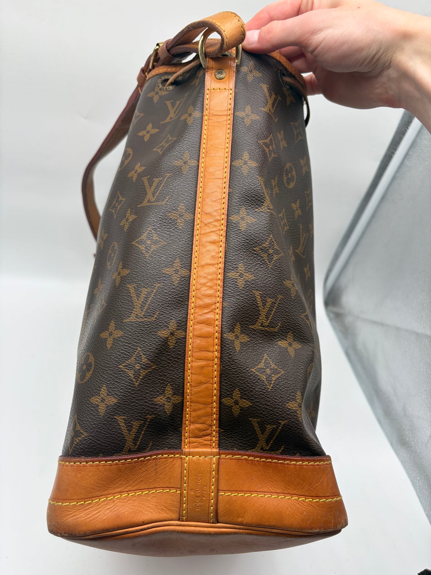 Louis Vuitton Noé Grande Monogram braun Bucketbag