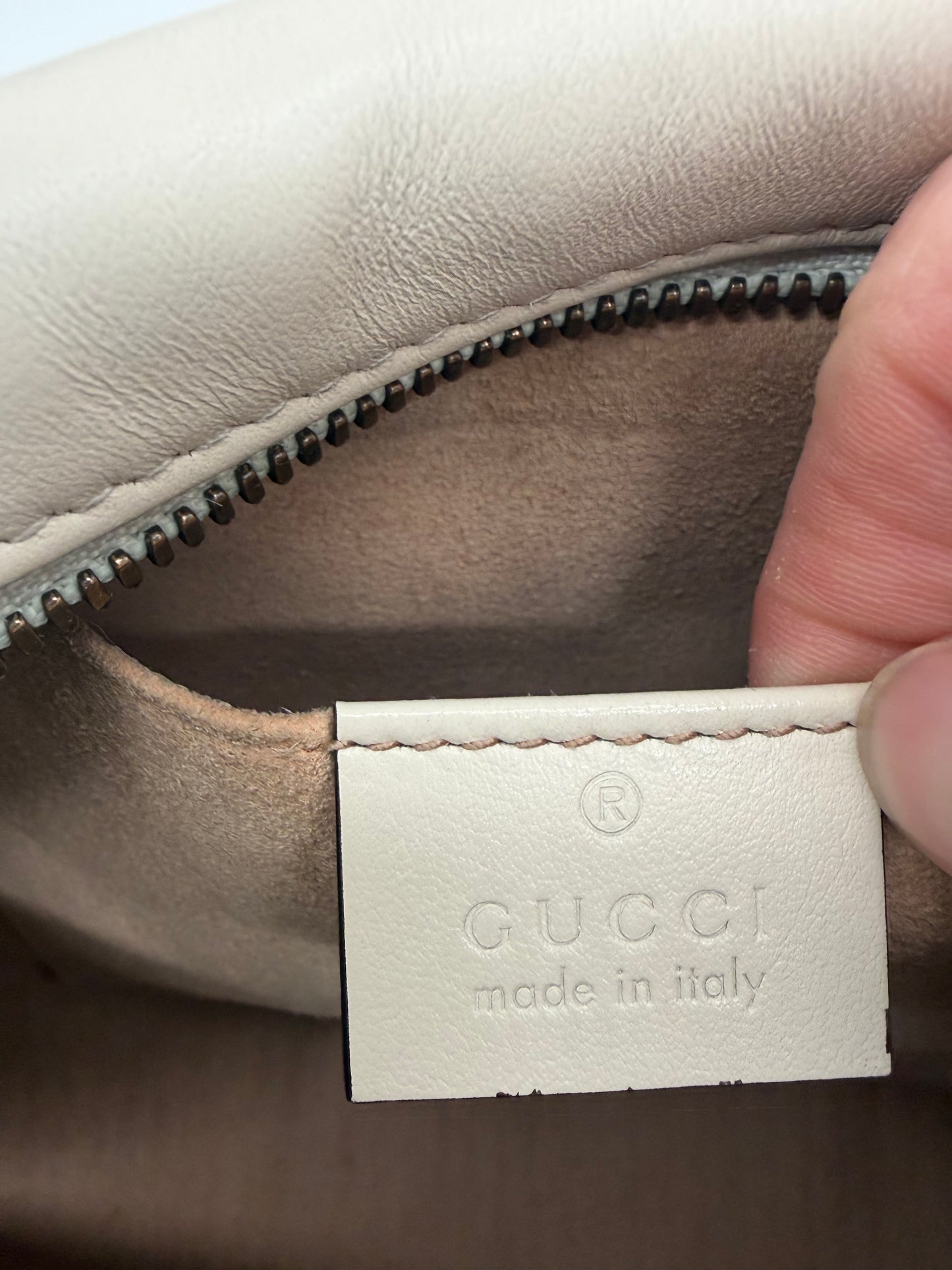 Gucci GG Marmont Beige Schultertasche