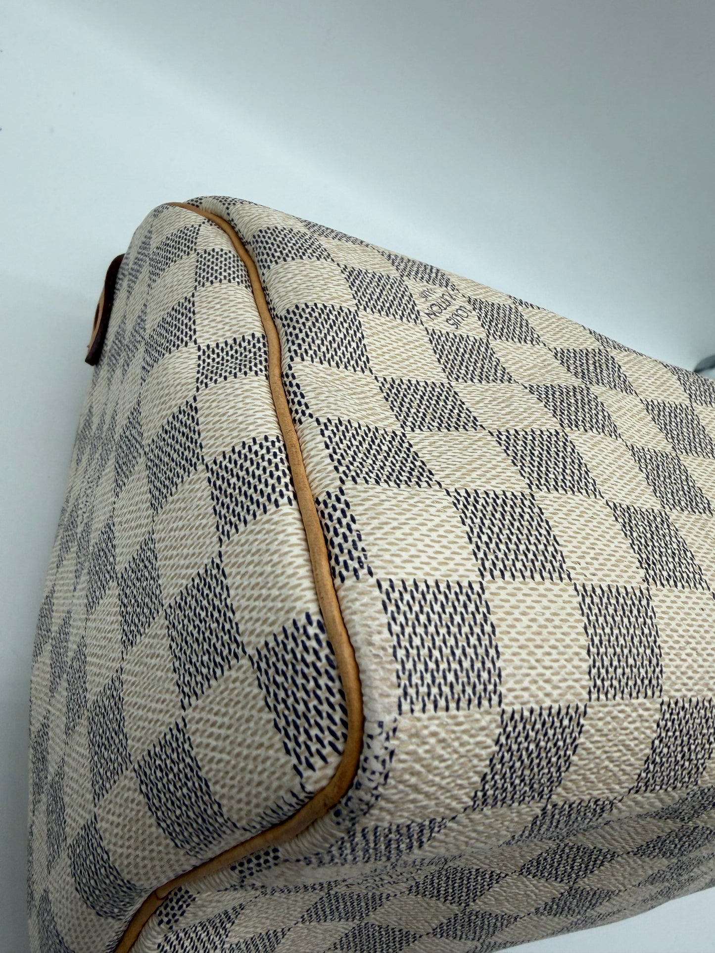 Louis Vuitton Speedy 25 Damier Azur Canvas Handtasche