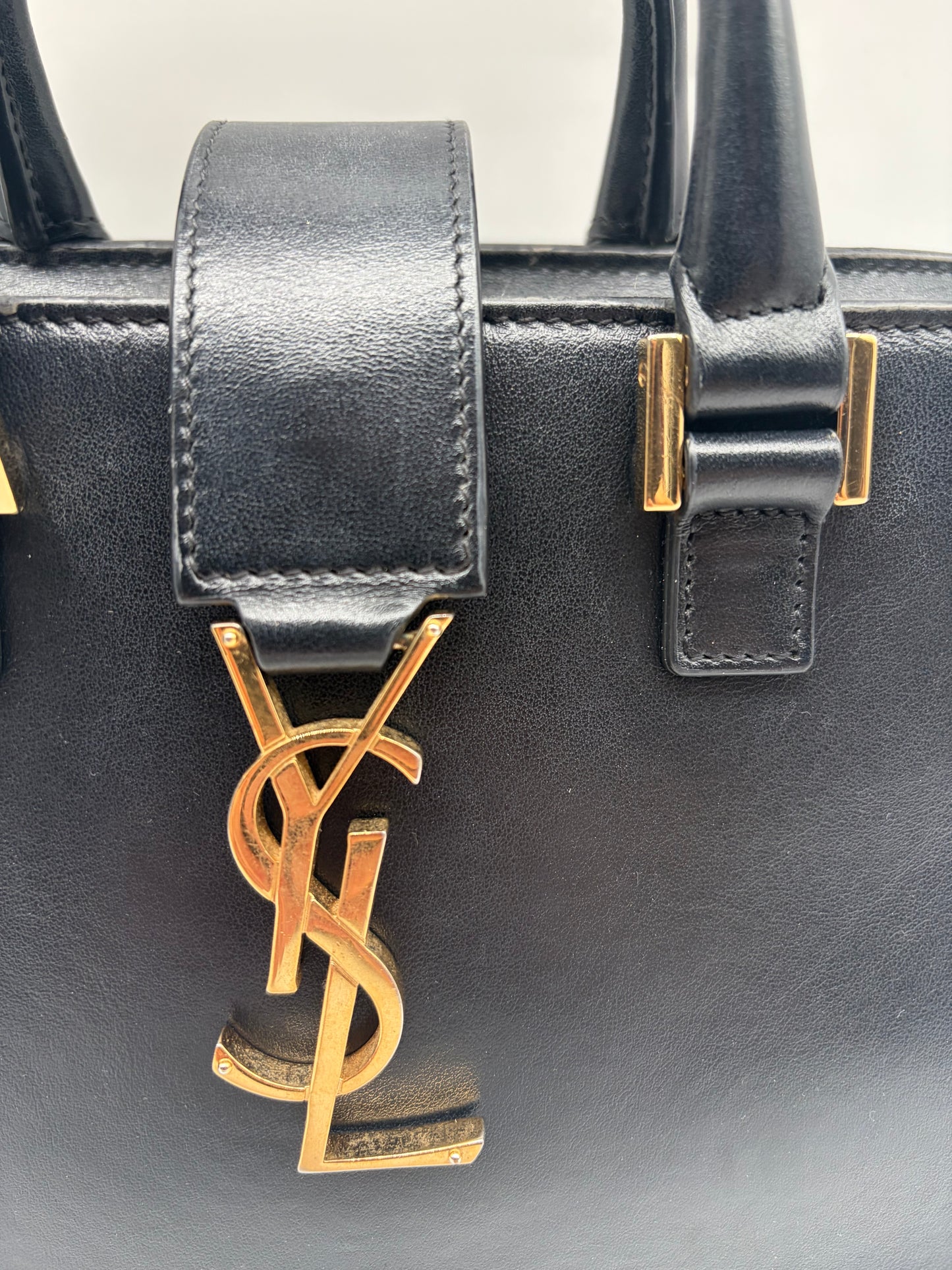 Saint Laurent Baby Cabas Handtasche schwarz