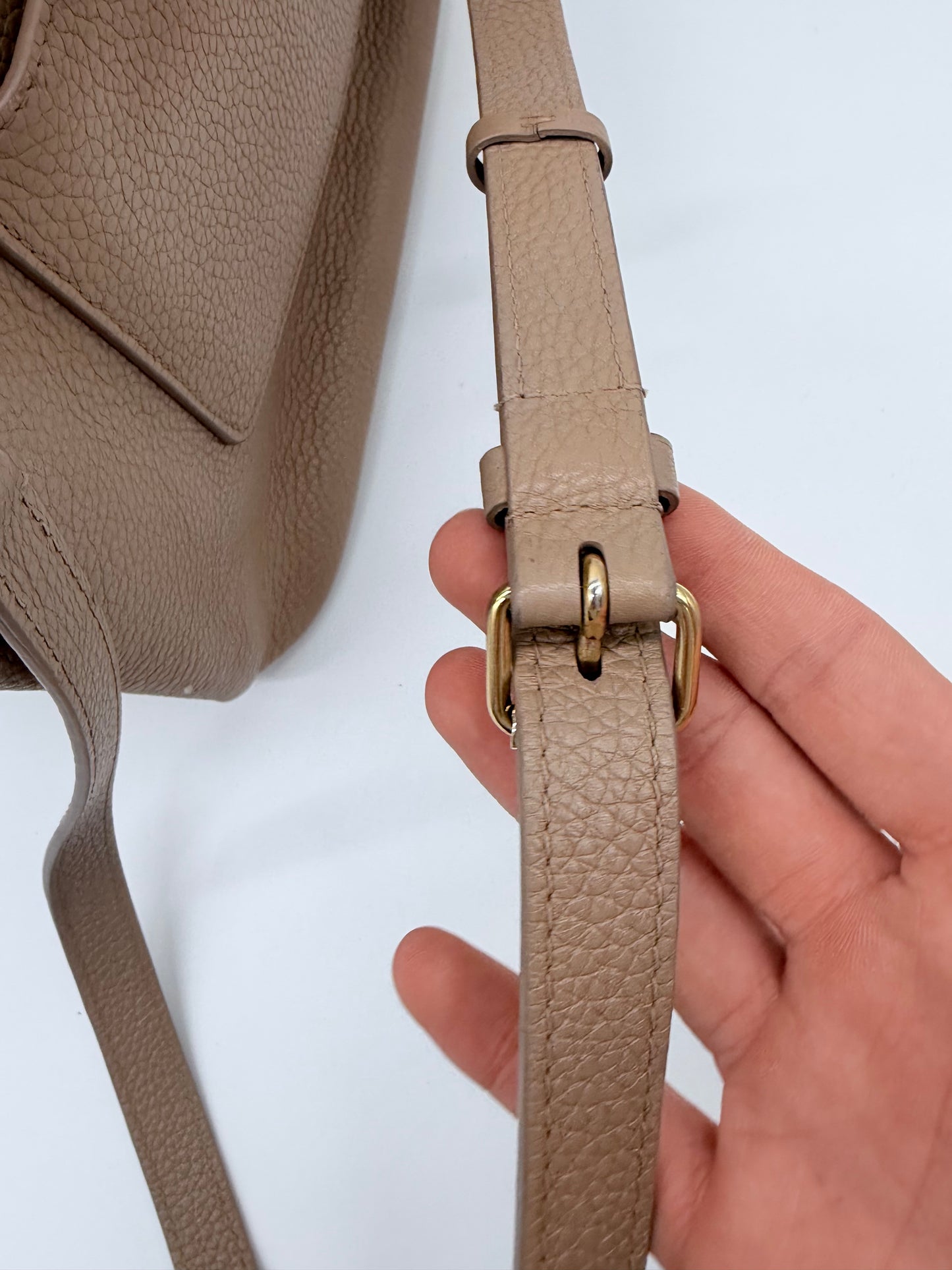 Louis Vuitton Volta Beige Top Handle Crossbody Bag
