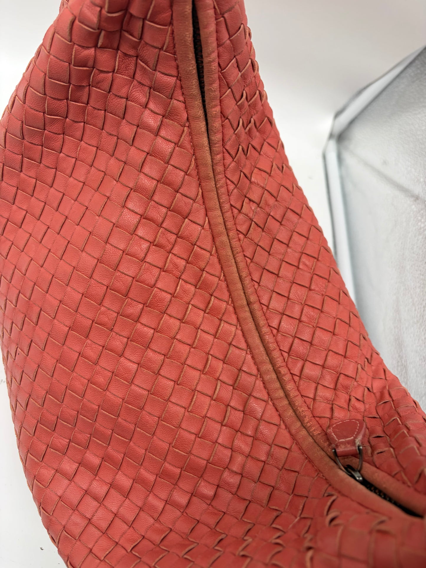 Bottega Veneta Intrecciato Hobo Leder-Handtasche