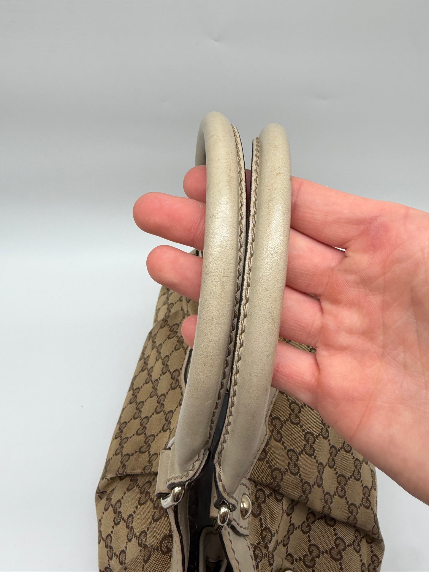 Gucci Sukey Medium Tote beige weiß Handtasche