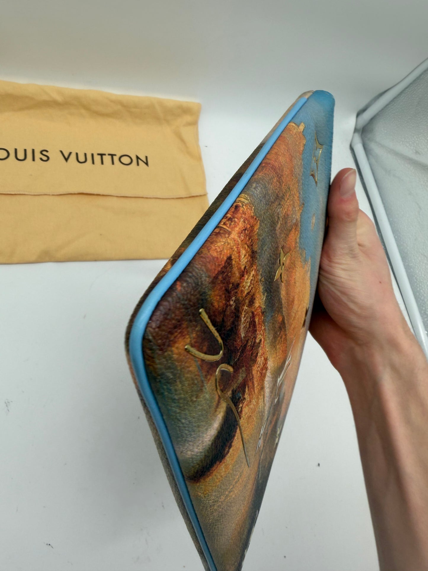 Louis Vuitton × Jeff Koons Turner Pochette / Clutch Masters Collection