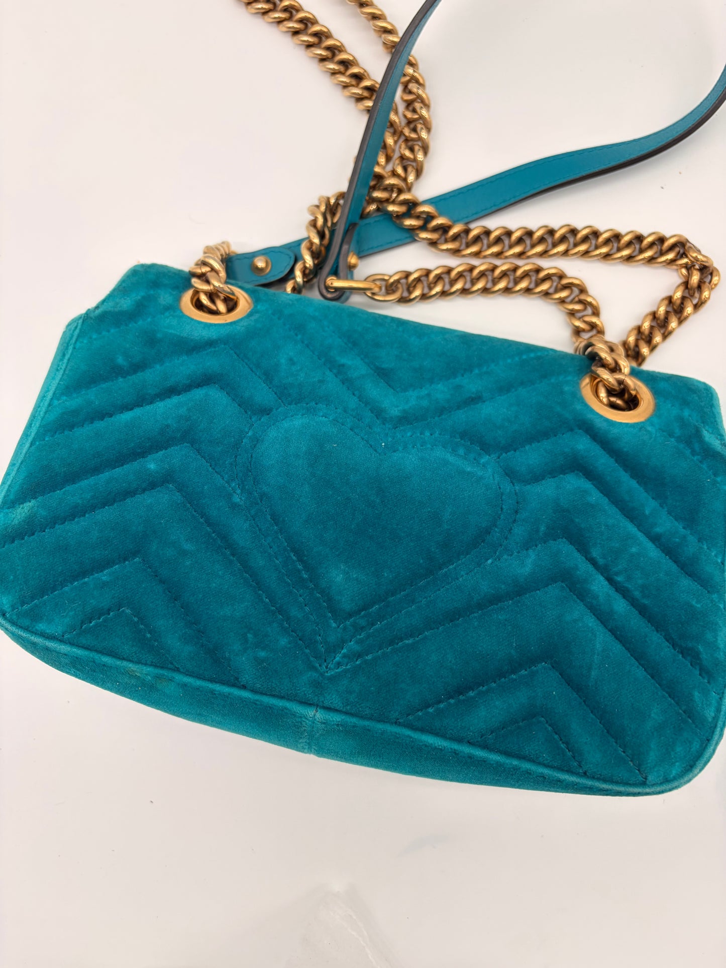 Gucci GG Marmont Samt Handtasche